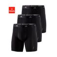 adidas sportswear boxershort (set, set van 3) zwart