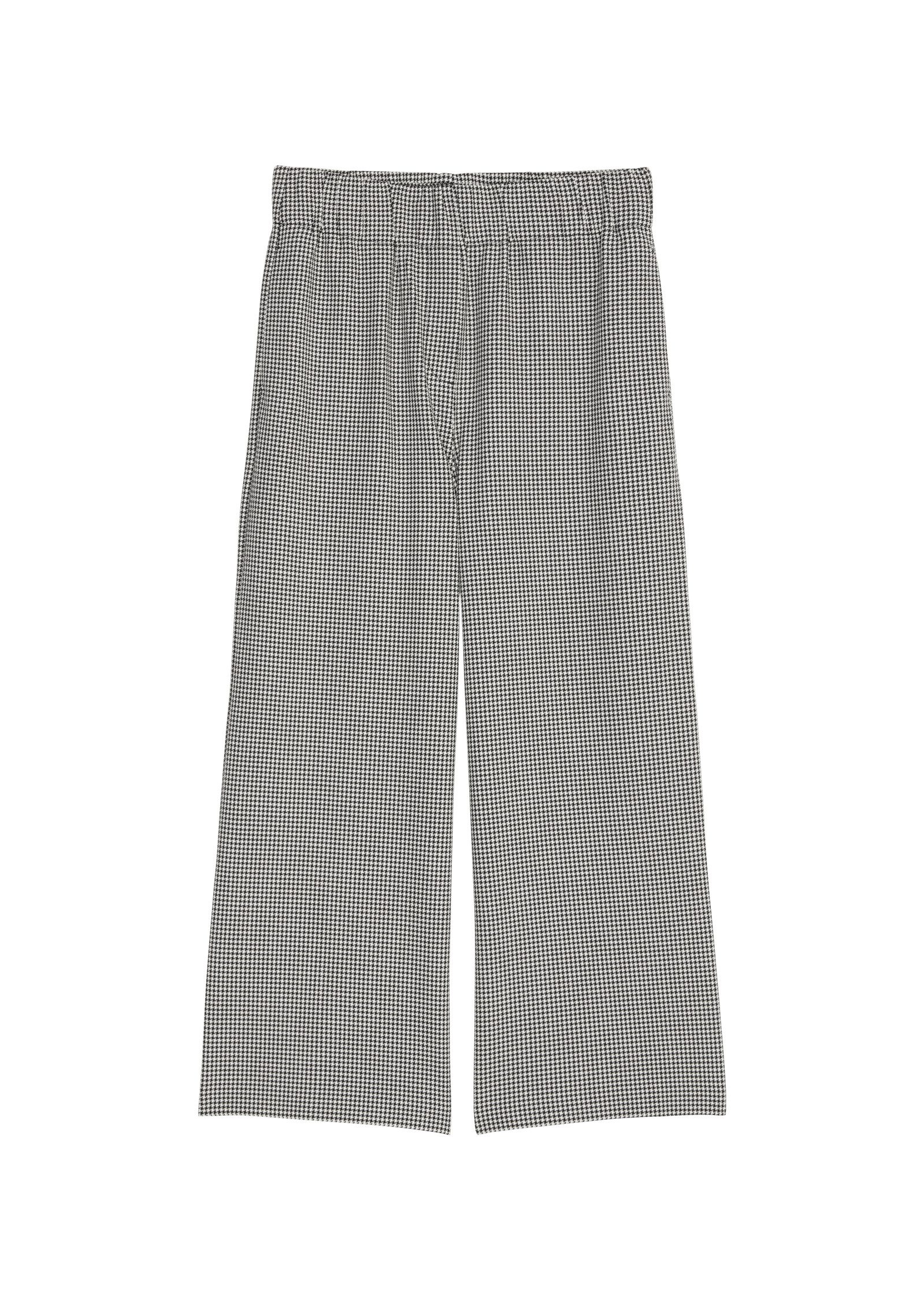 Marc O'Polo DENIM Culotte met stijlvol pepitamuster