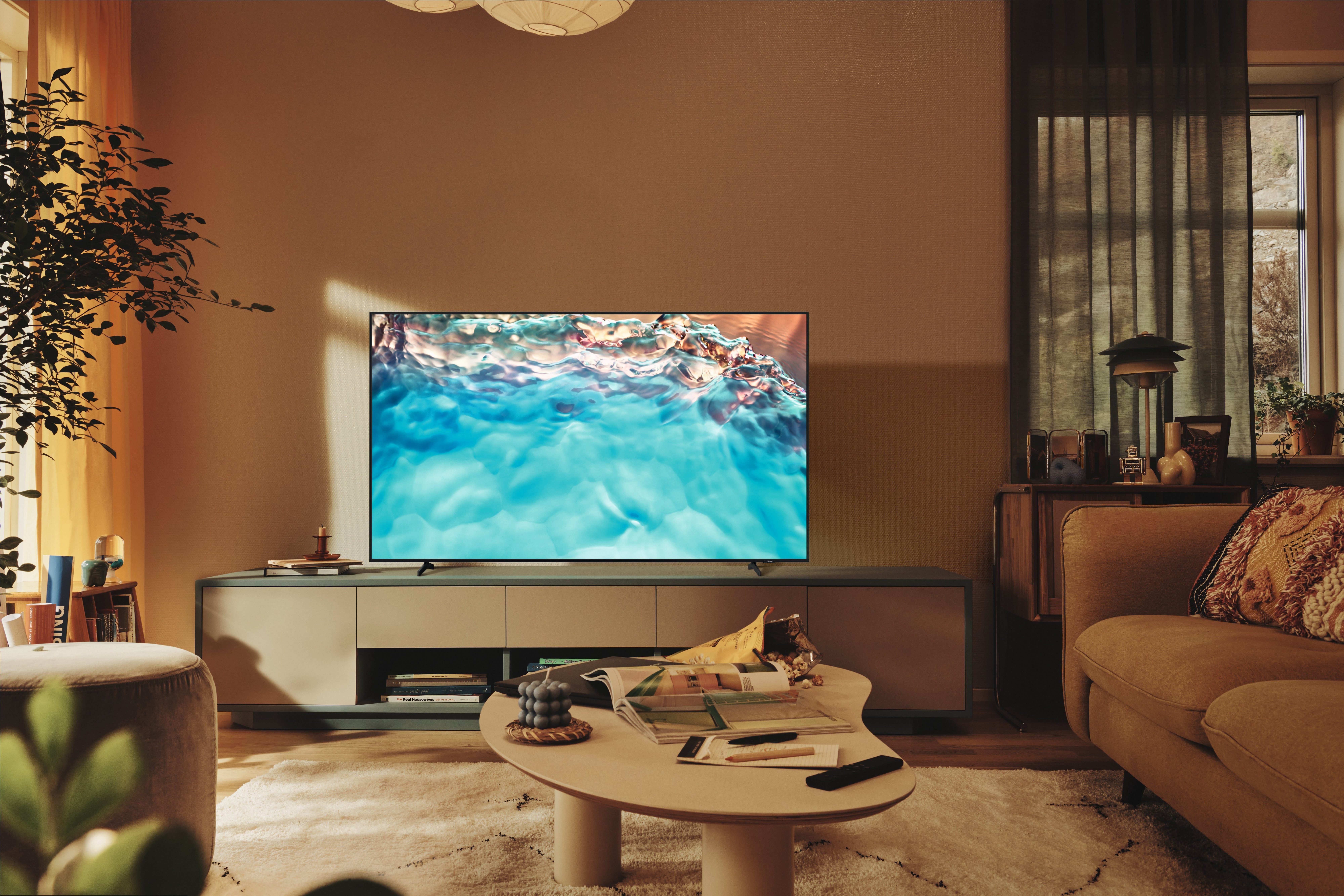 Samsung Led-TV 75" Crystal UHD 4K BU8079 (2022), 189 cm / 75", 4K Ultra HD, Smart TV, Crystal Processor 4K, HDR, Motion Xcelerator