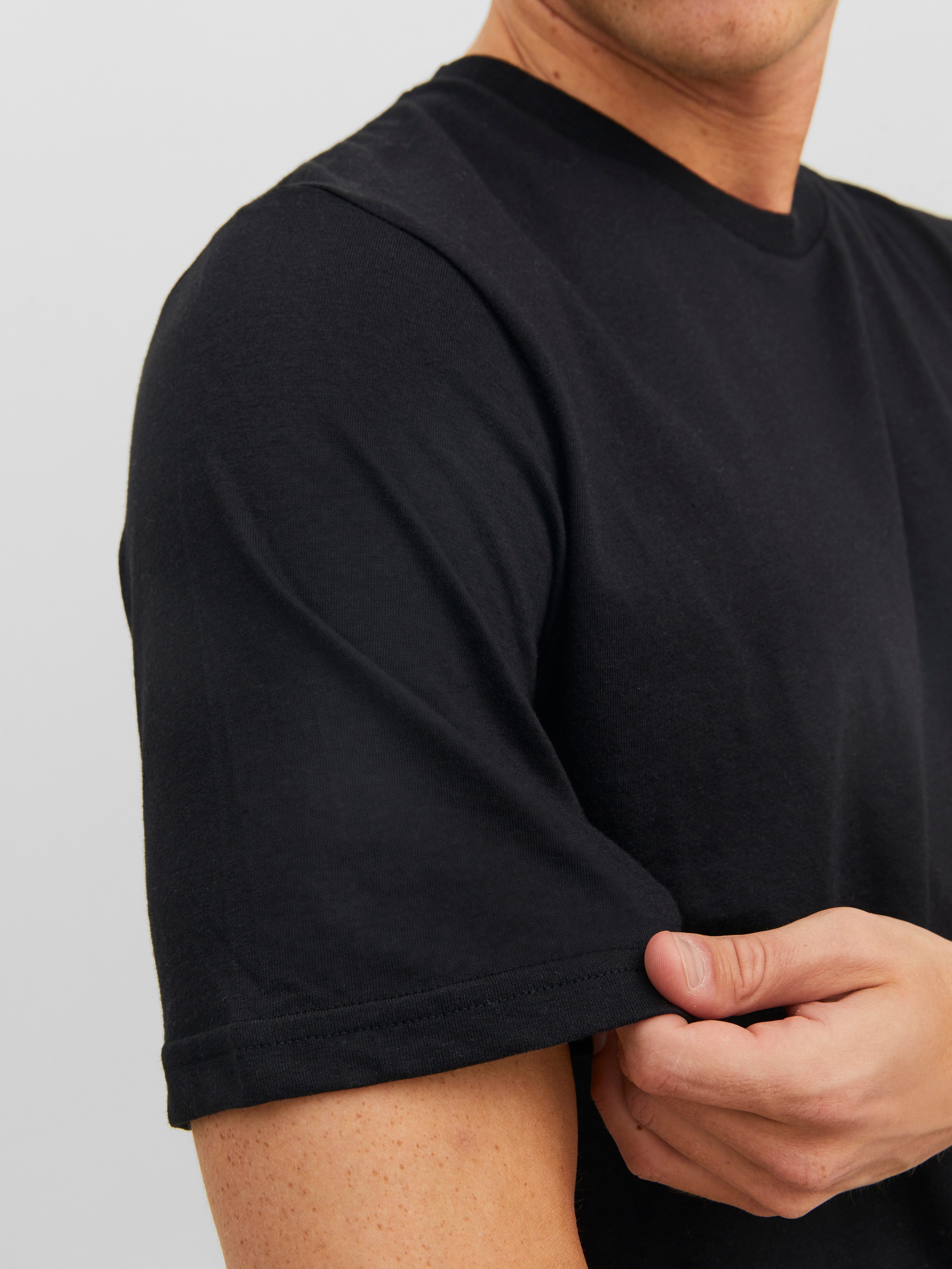 Jack & Jones Shirt met ronde hals JACUNDER TEE CREW NECK 3 PACK NOOS (set, 3-delig)