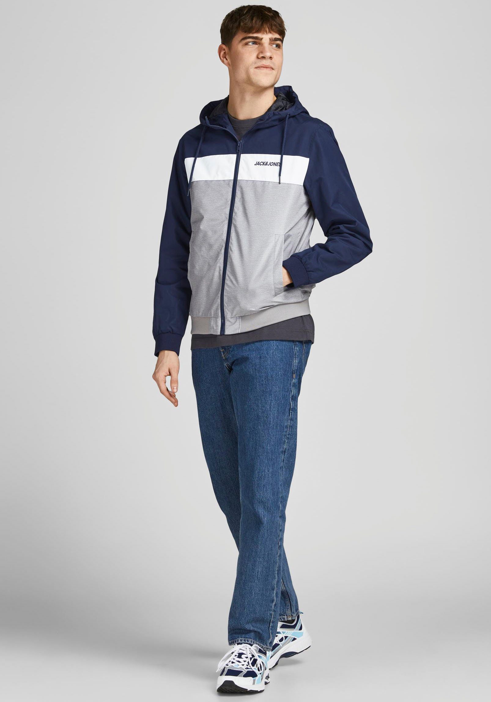 Jack & Jones Windbreaker RUSH BLOCKING HOOD BOMBER