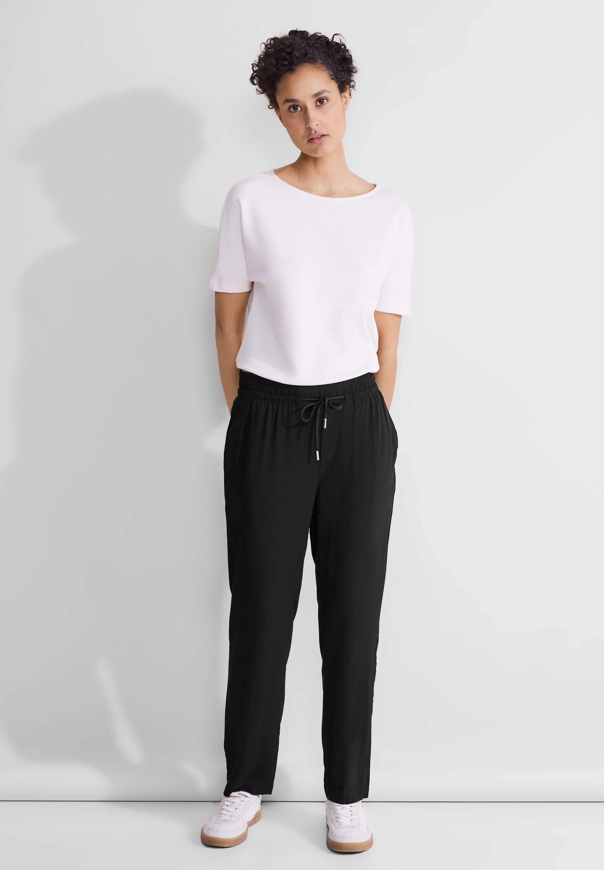 STREET ONE Joggingbroek in unikleur