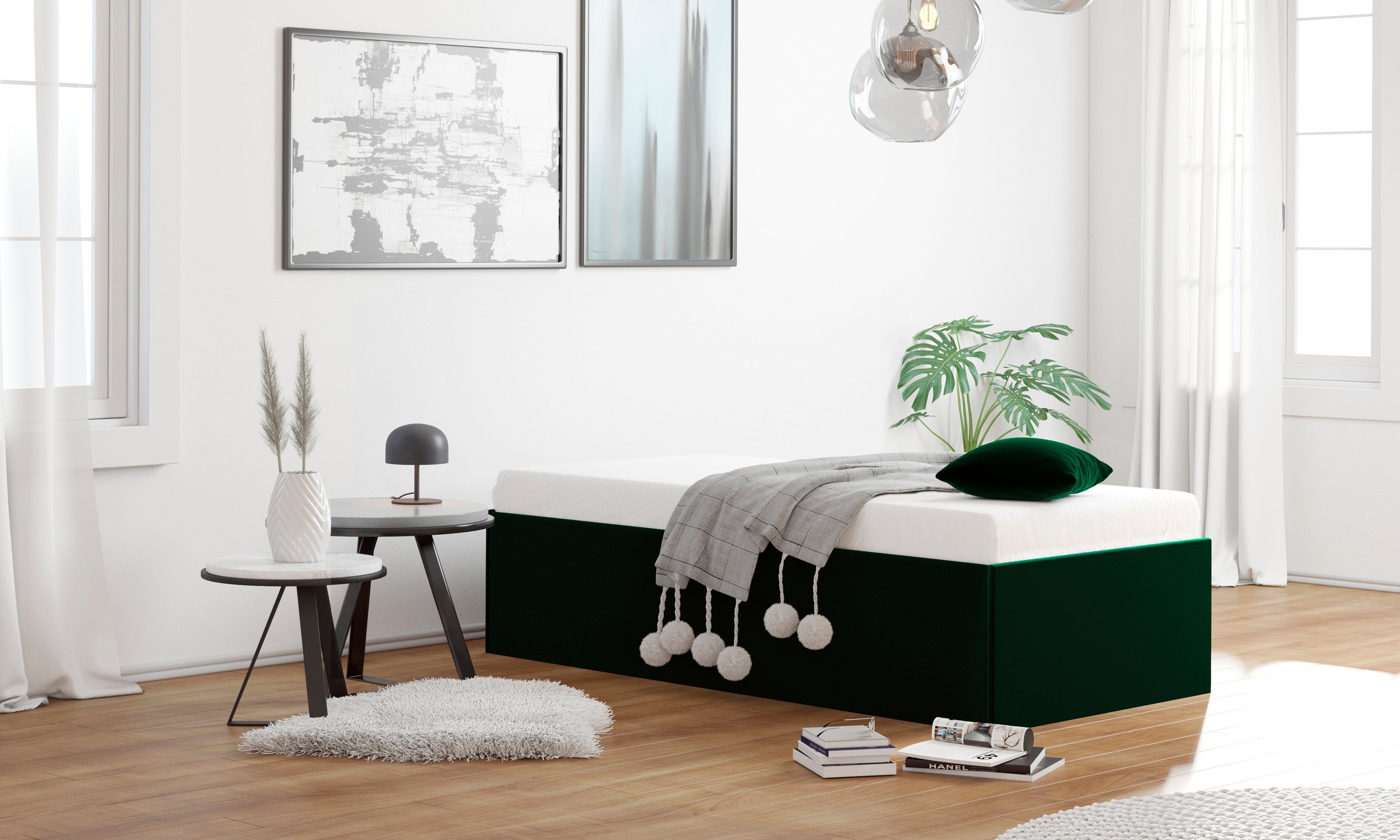 Westfalia Polsterbetten Gestoffeerd bed Amrum