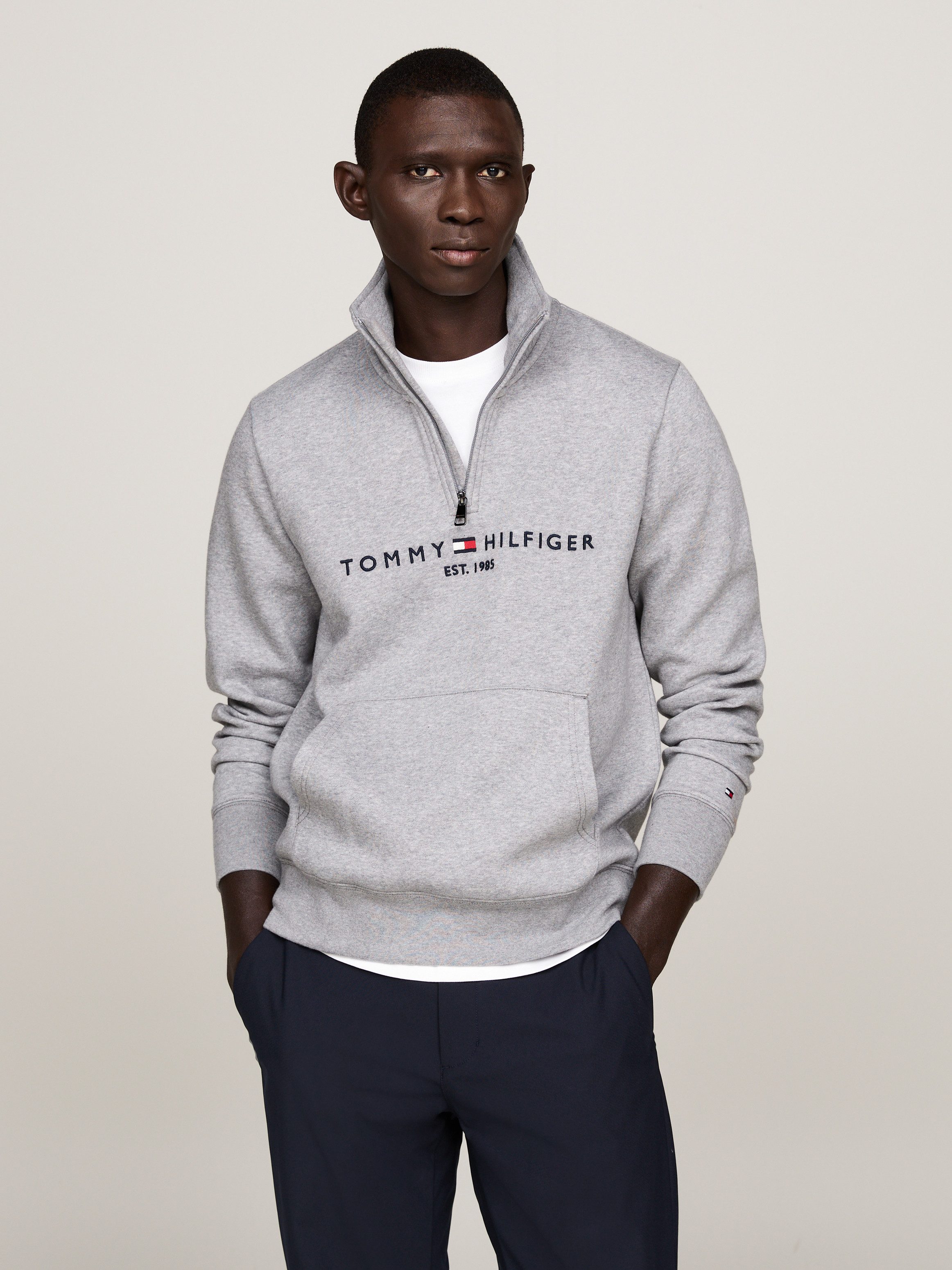 Tommy Hilfiger Sweatshirt TOMMY LOGO MOCKNECK