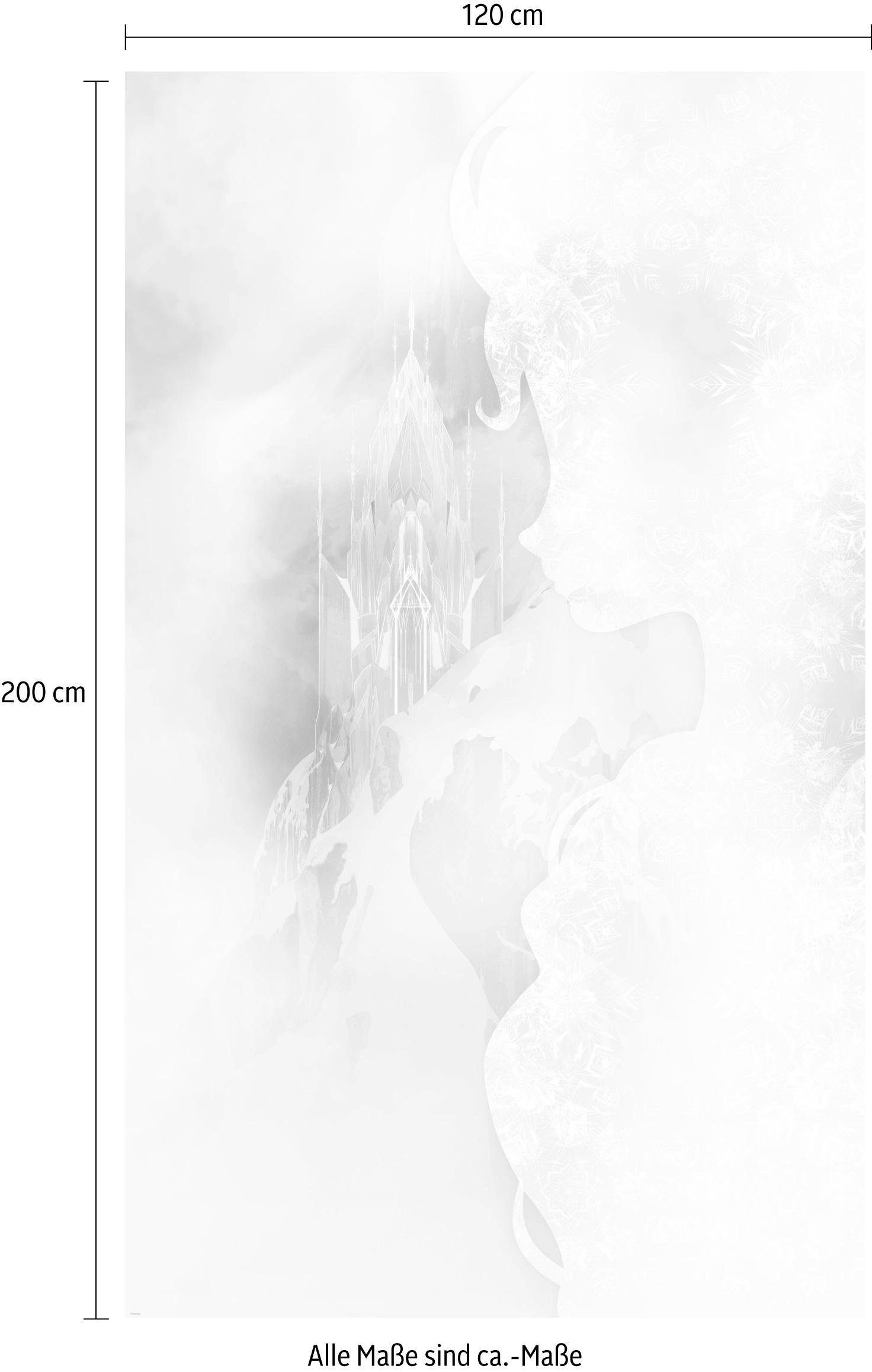 Komar Vliesbehang Digitale print vlies - Frozen Winter Mist - Afmeting 120 x 200 cm (1 stuk)