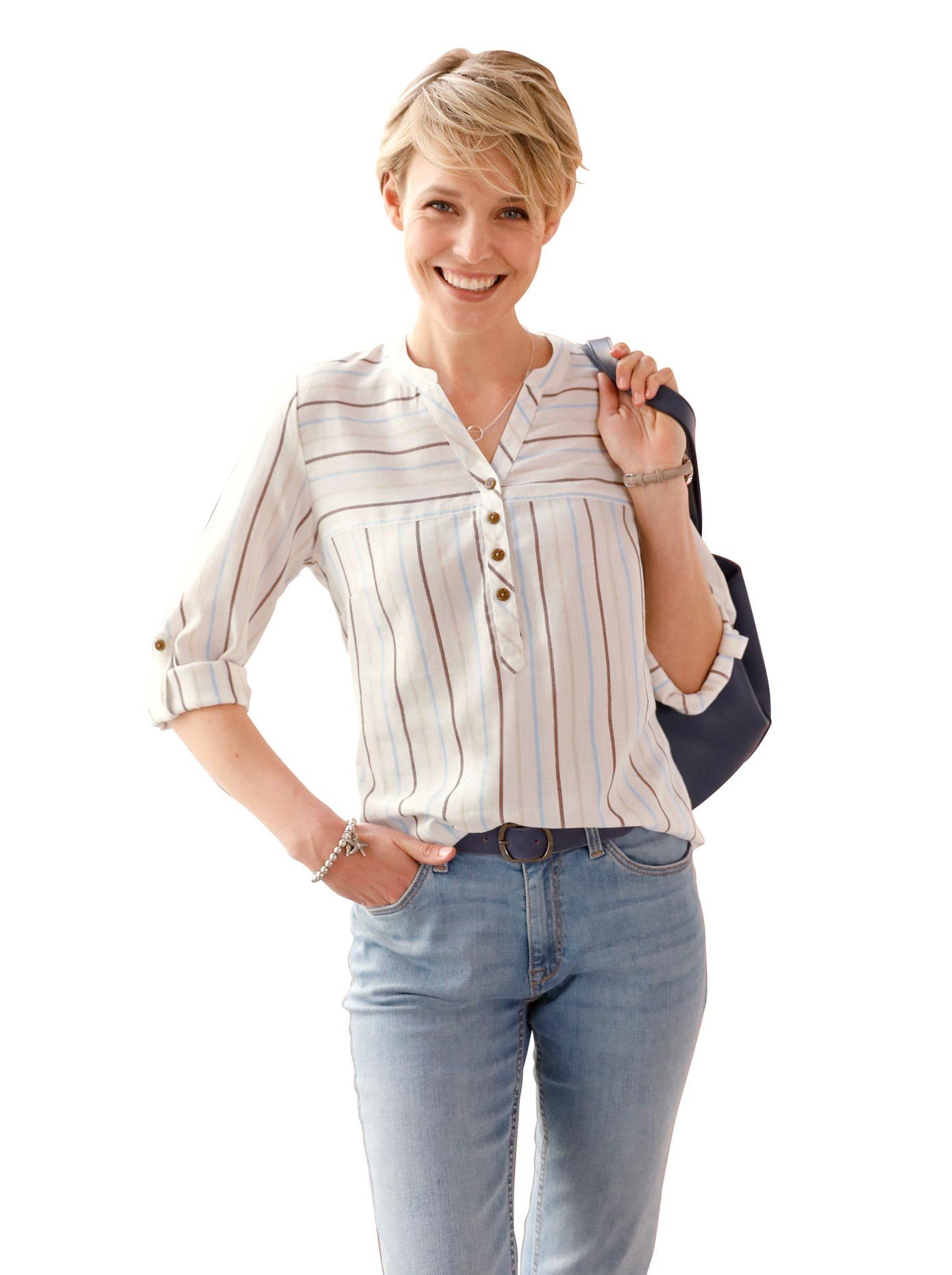 Classic Basics Flanellen blouse