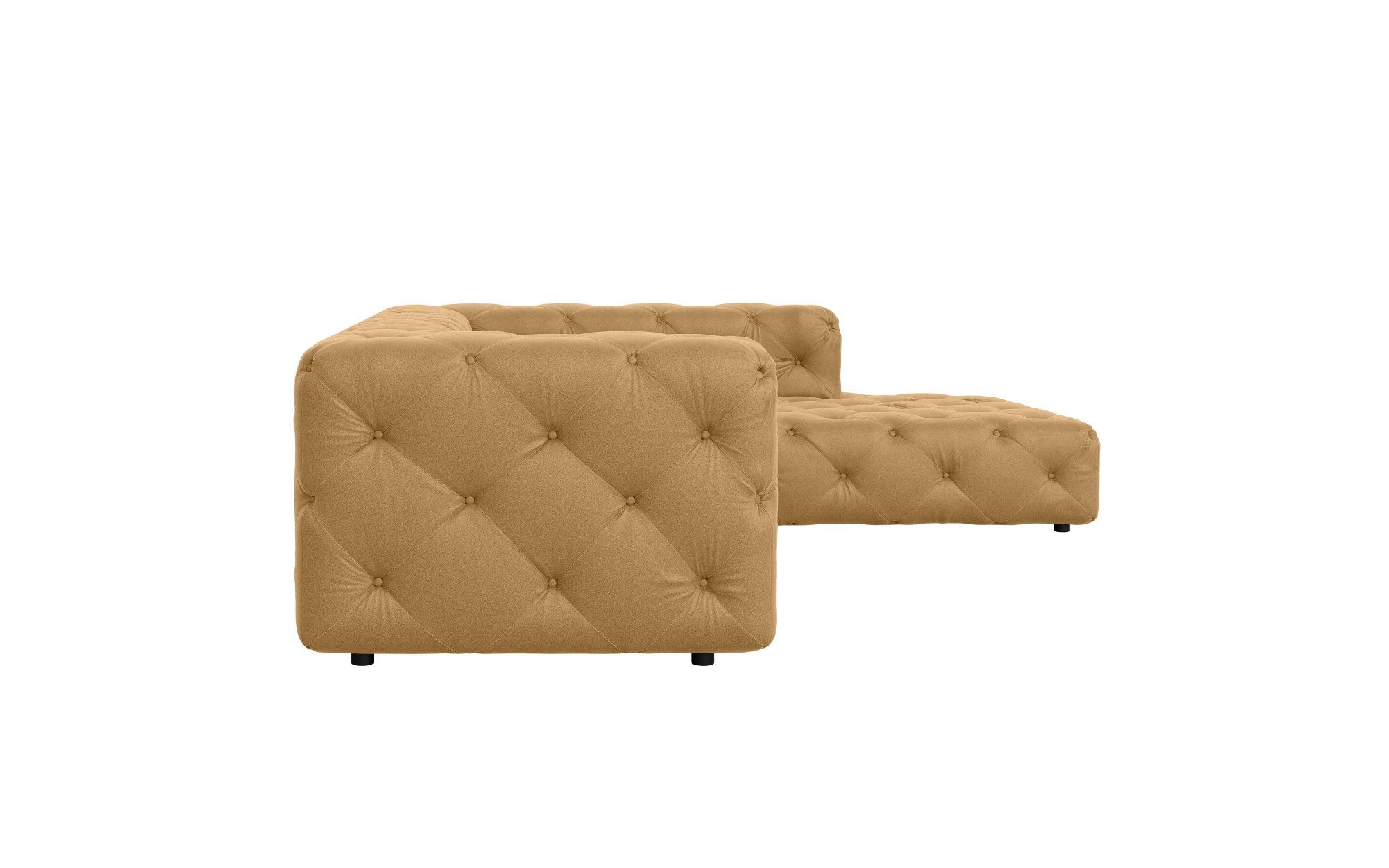 Places of Style Hoekbank FOLLINA L-vorm, met klassieke Chesterfield-knoopstiksels
