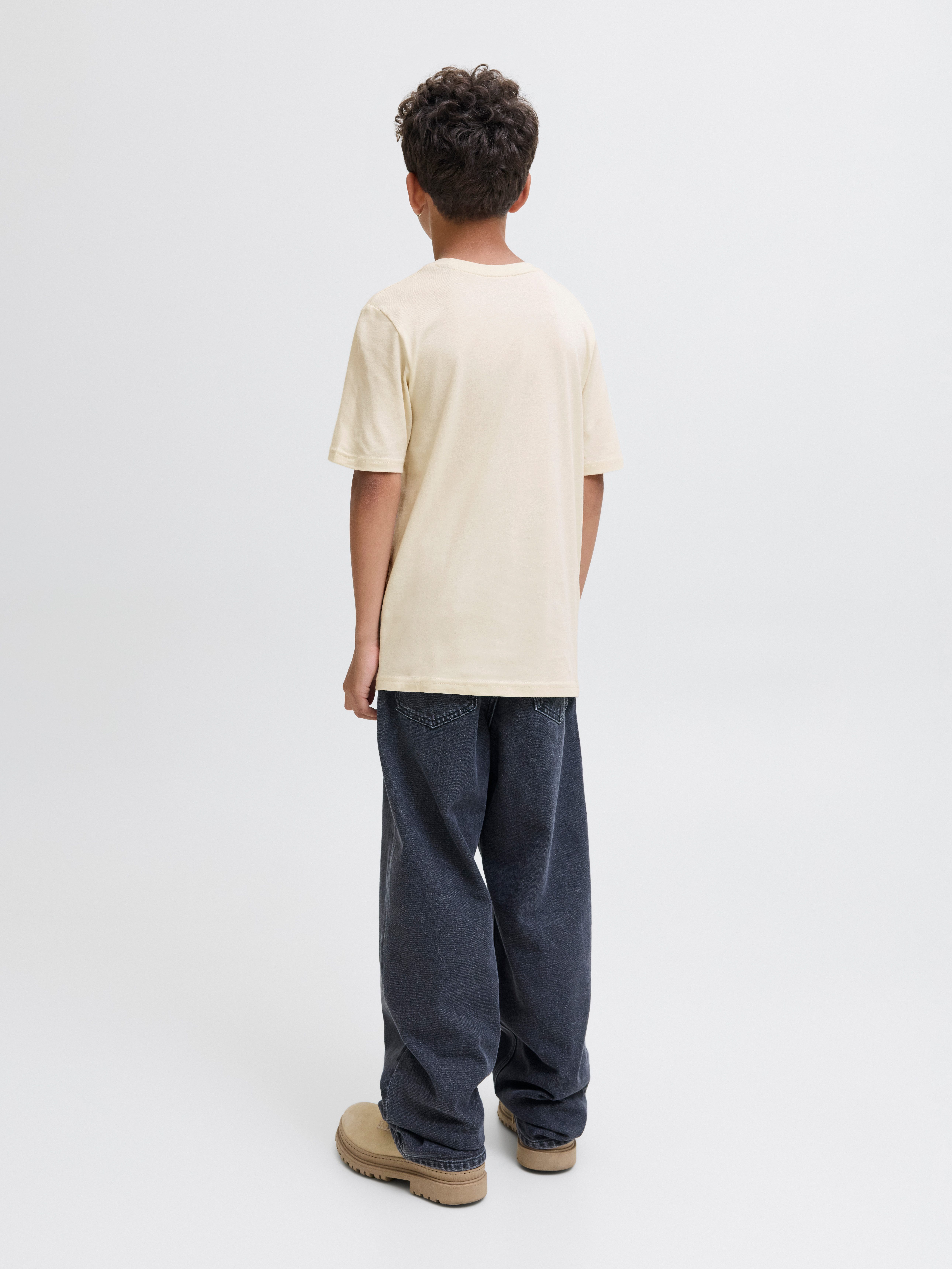 Jack & Jones Junior T-shirt JJMAKOTO TEE SS CREW NECK 2PK JNR (set, 2-delig)