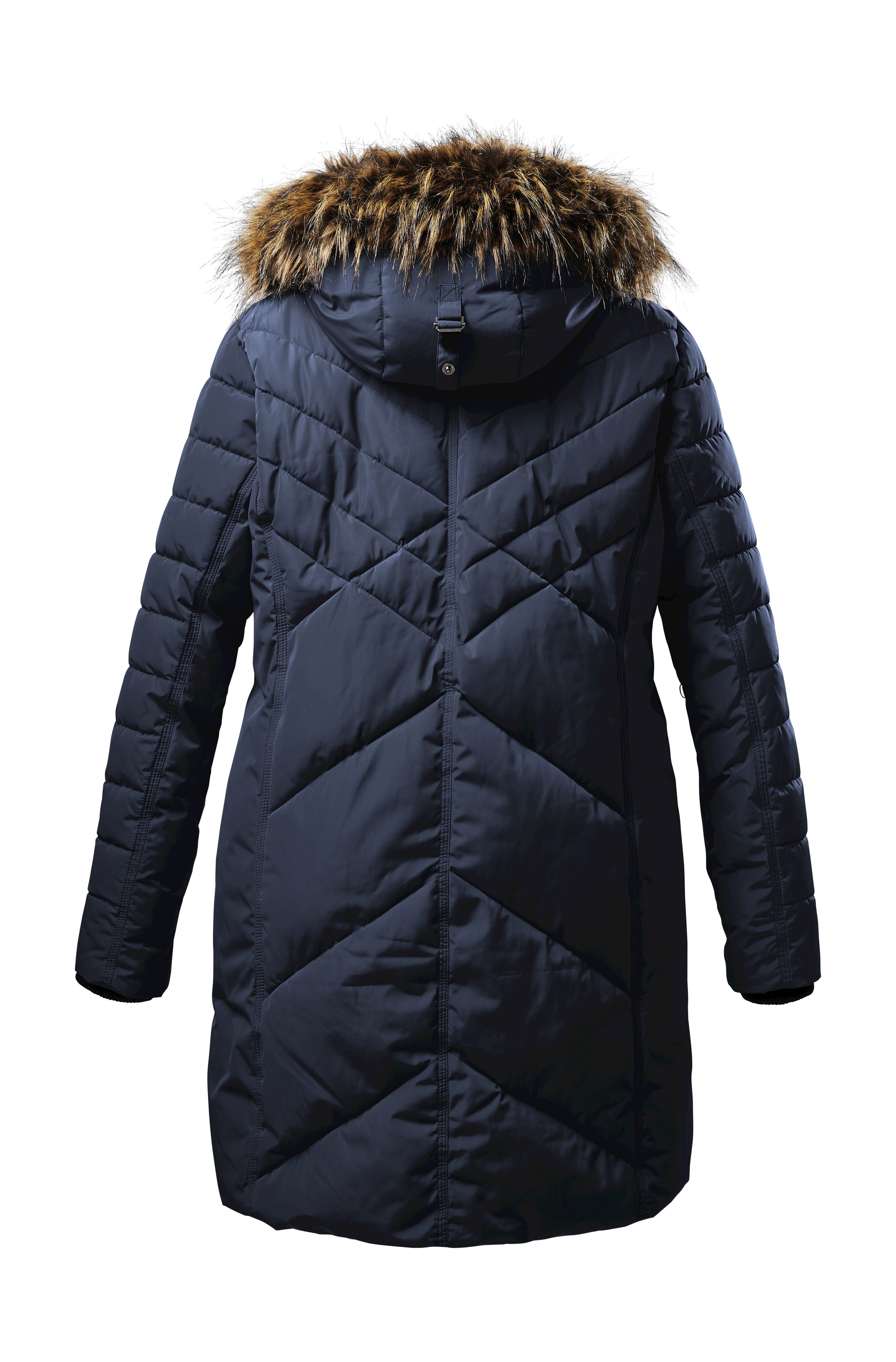 STOY Gewatteerde jas WMN Quilted PRK D STOY parka: afneembare capuchon, warm, ademend, waterafstotend