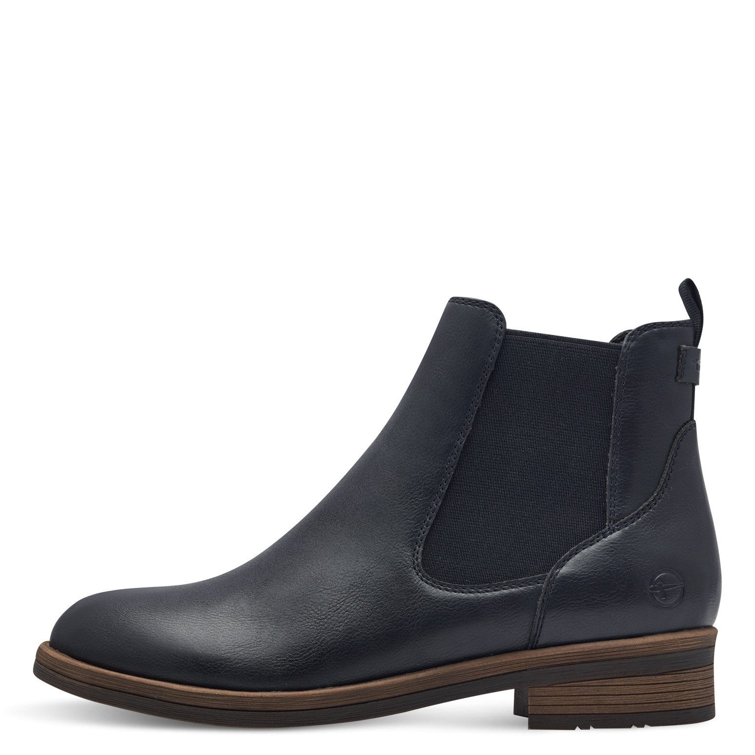 Tamaris Chelsea-boots blokhak, laarsjes, business schoen, instapschoen, aantrekband