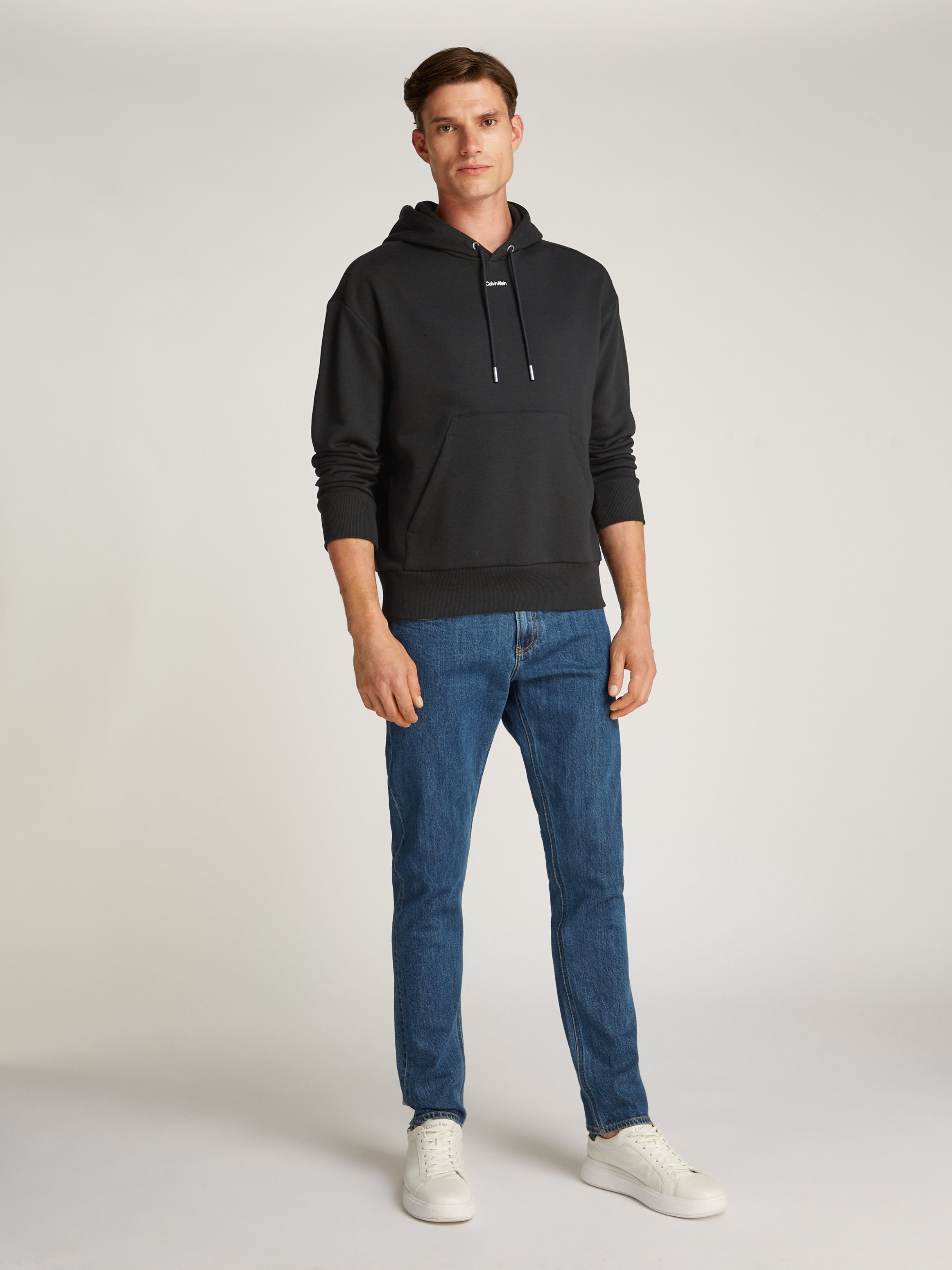 Calvin Klein Hoodie NANO LOGO HOODIE met logo-inscriptie