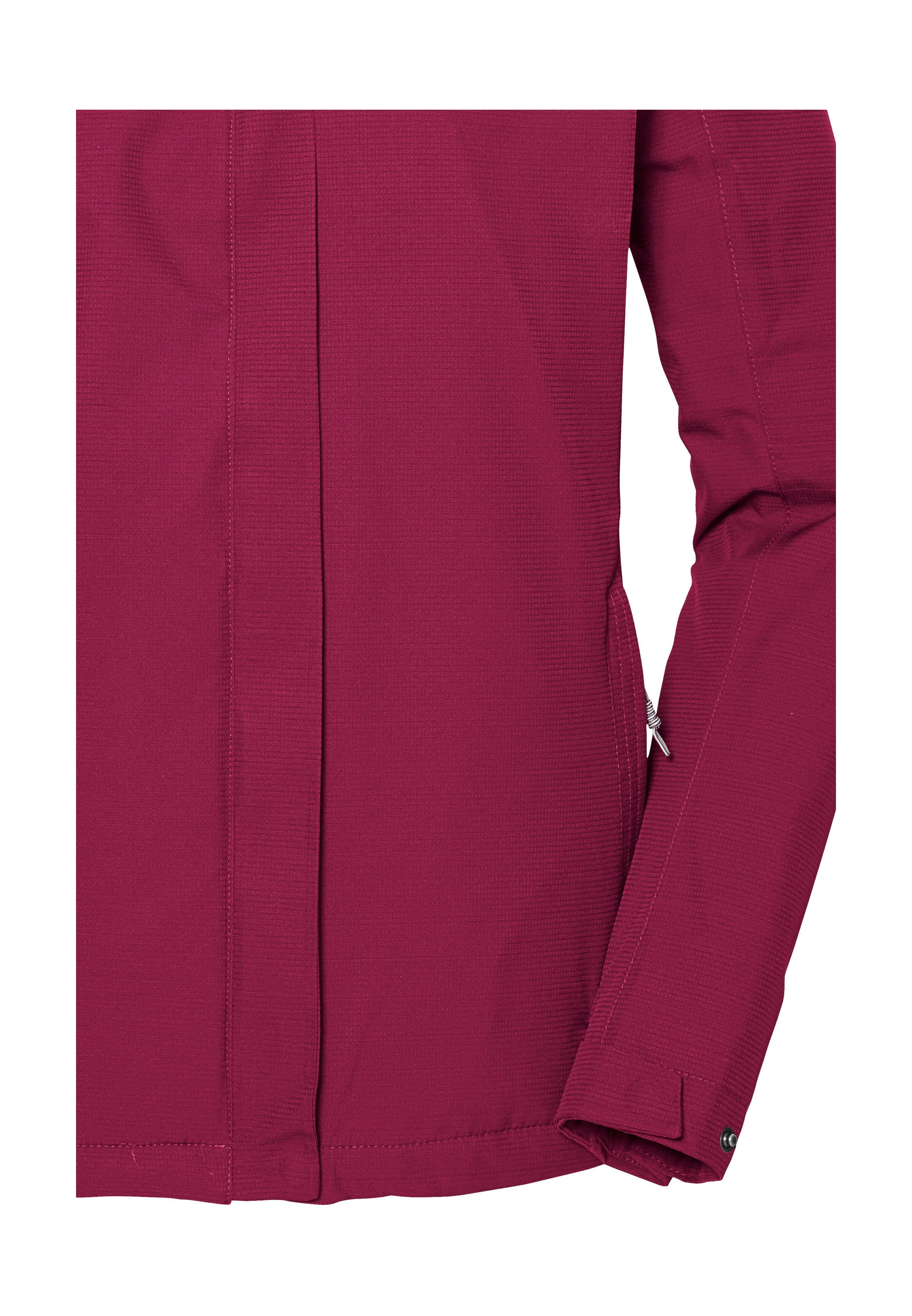 Killtec Outdoorjack KOS 61 WMN JCKT Functionele jas: water- en winddicht, ademend, afneembare capuchon
