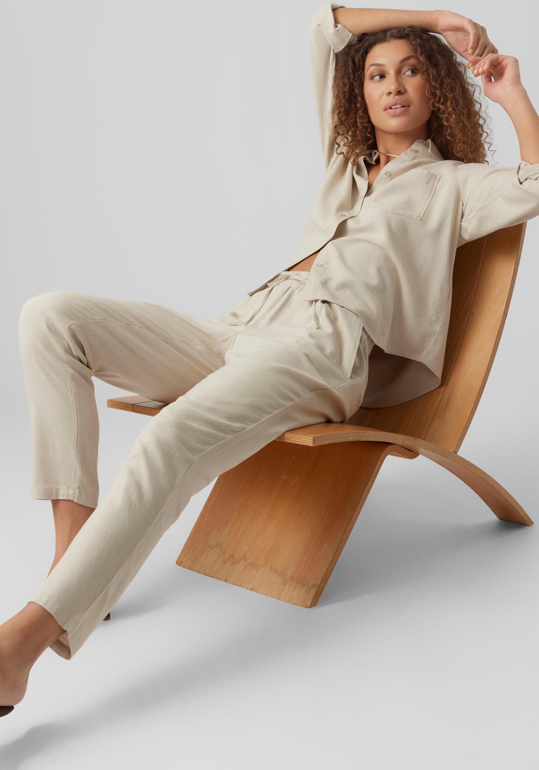 Vero Moda Comfortbroek VMJESMILO ANKLE PANTS GA NOOS