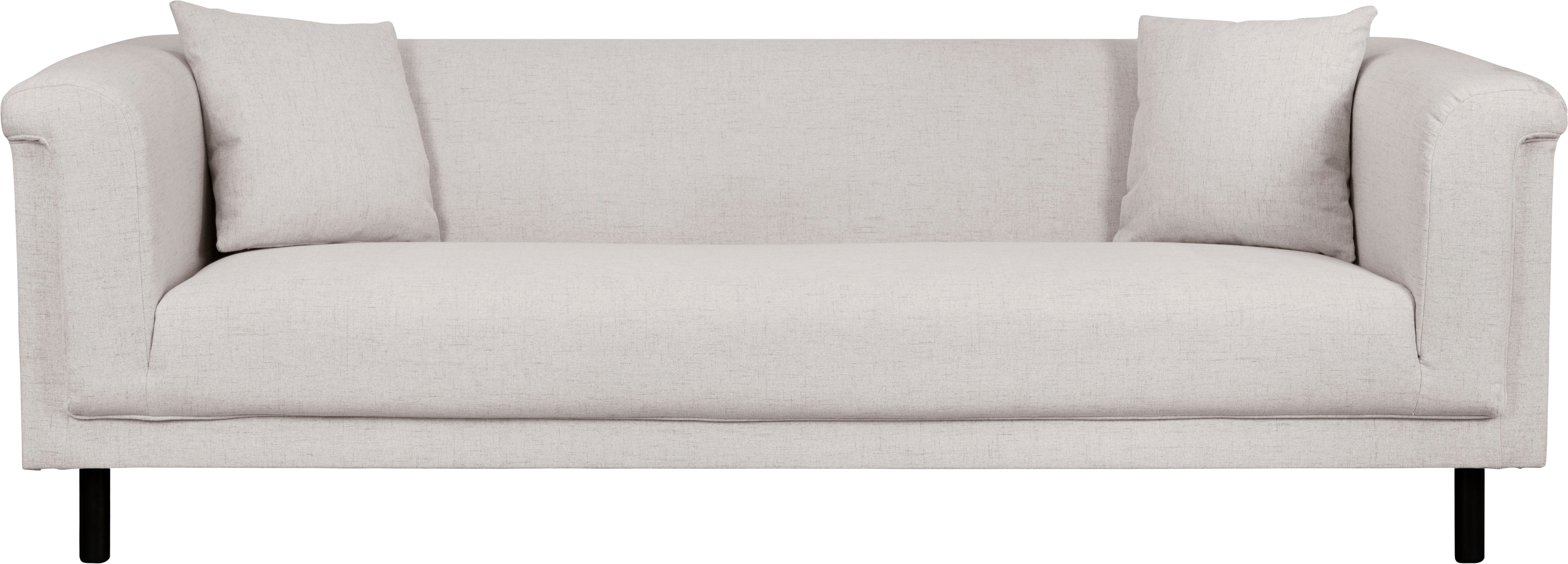 INOSIGN 3-zitsbank AGNIA BxDxH: 210x85x71 cm incl. sierkussens, ook in cord en bouclé