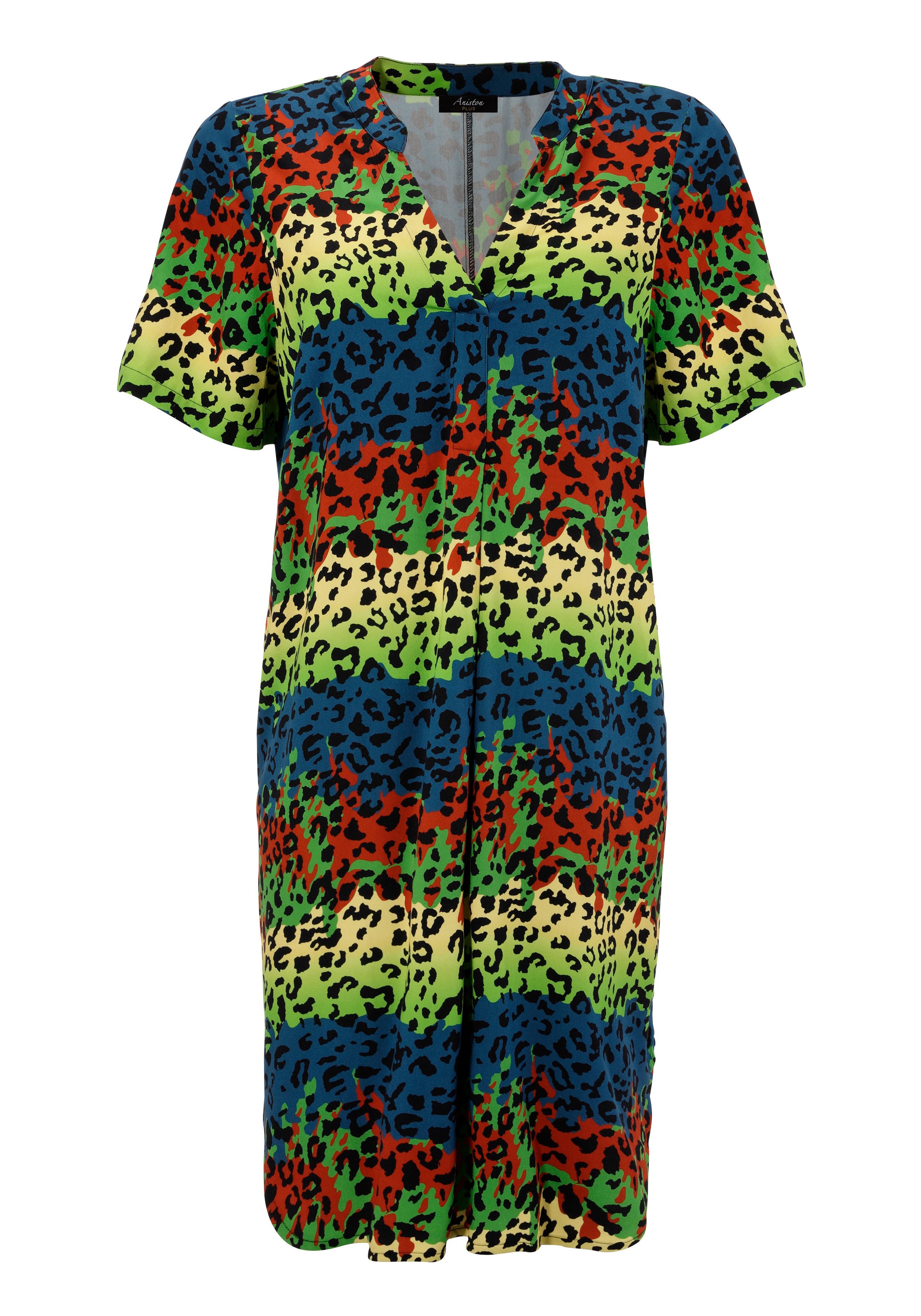 Aniston PLUS Blousejurk met kleurige dierenprint - nieuwe collectie