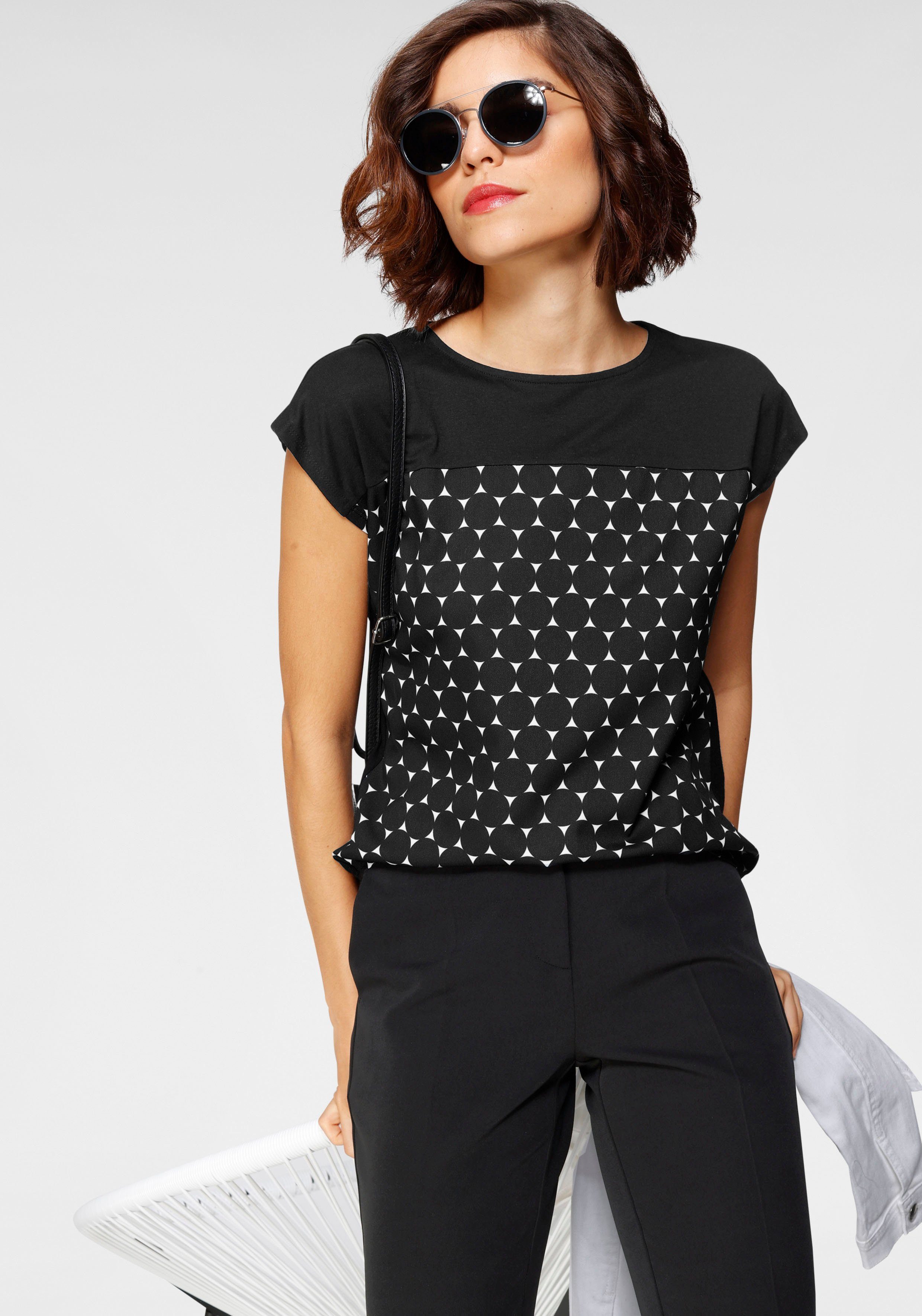 Tamaris Shirtblouse met grafische print - nieuwe collectie nu online  bestellen | OTTO