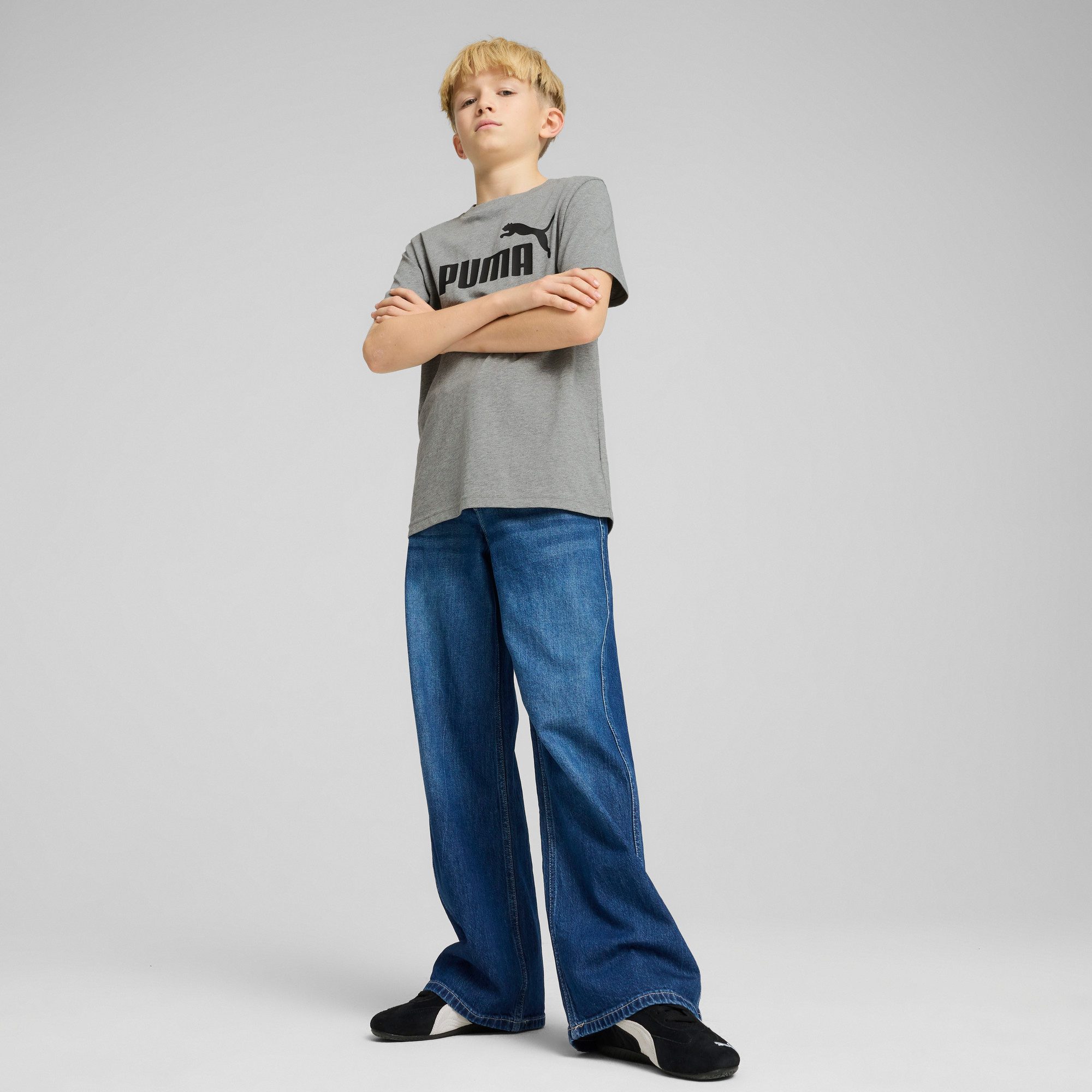 PUMA T-shirt ESS NO. 1 LOGO TEE B voor kinderen, 100% katoen
