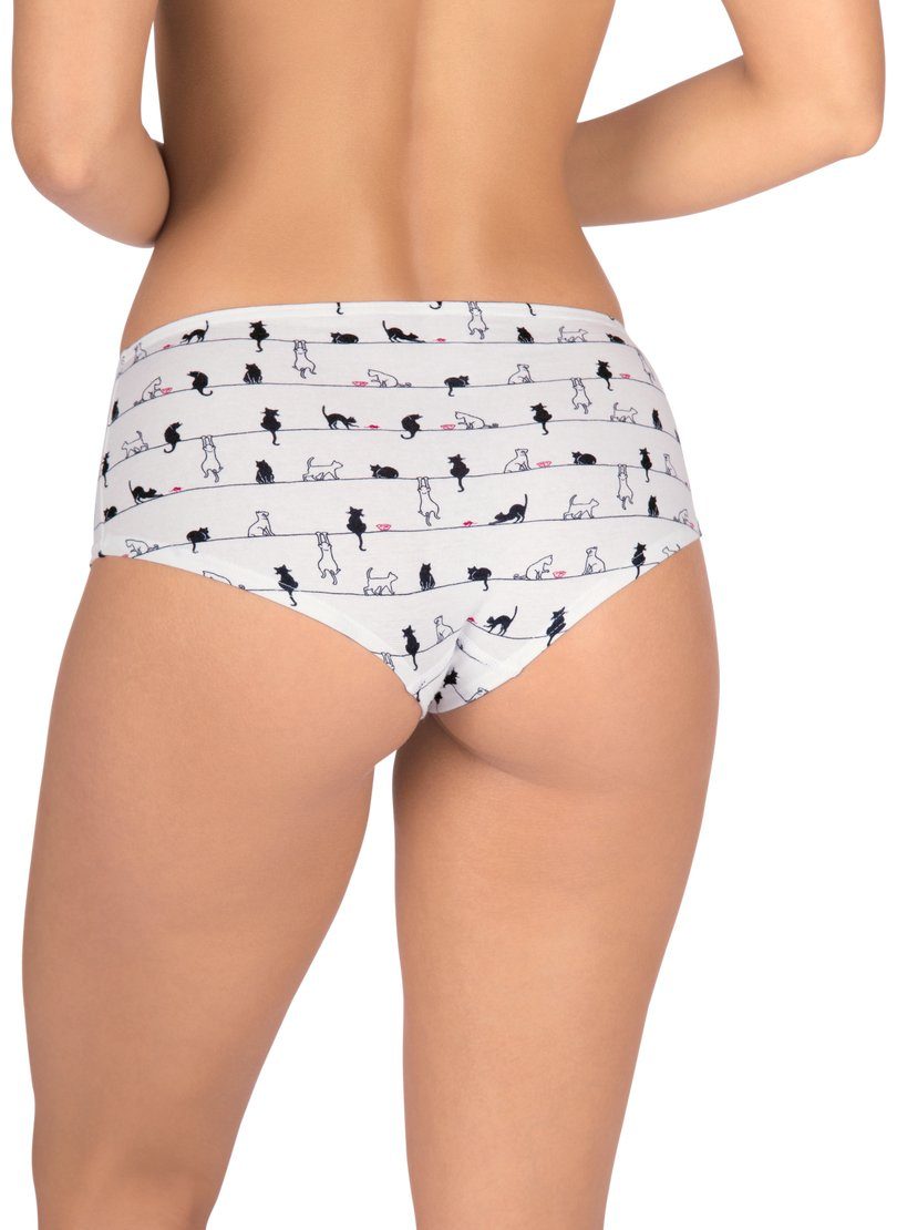 Trigema Boxershort TRIGEMA heuphipster met elastische band en strikjes (1 stuk)