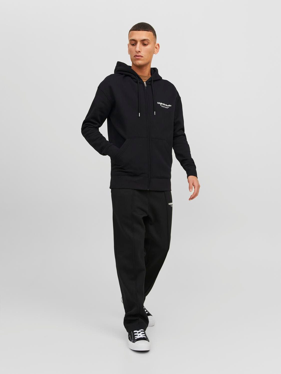 Jack & Jones Sweatshirt JORVESTERBRO SWEAT ZIP HOOD NOOS