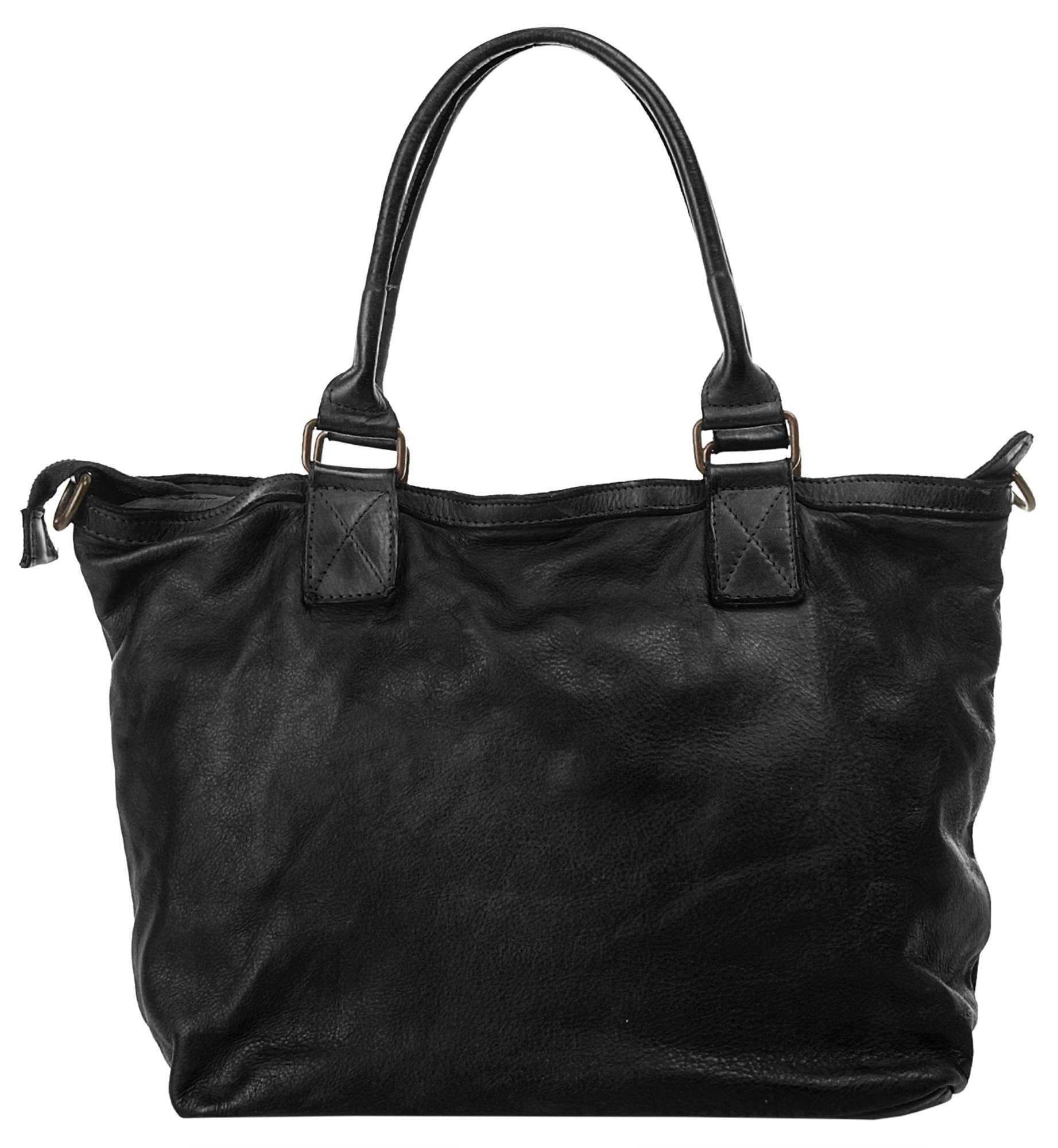 Samantha Look Shopper echt leer made in italy