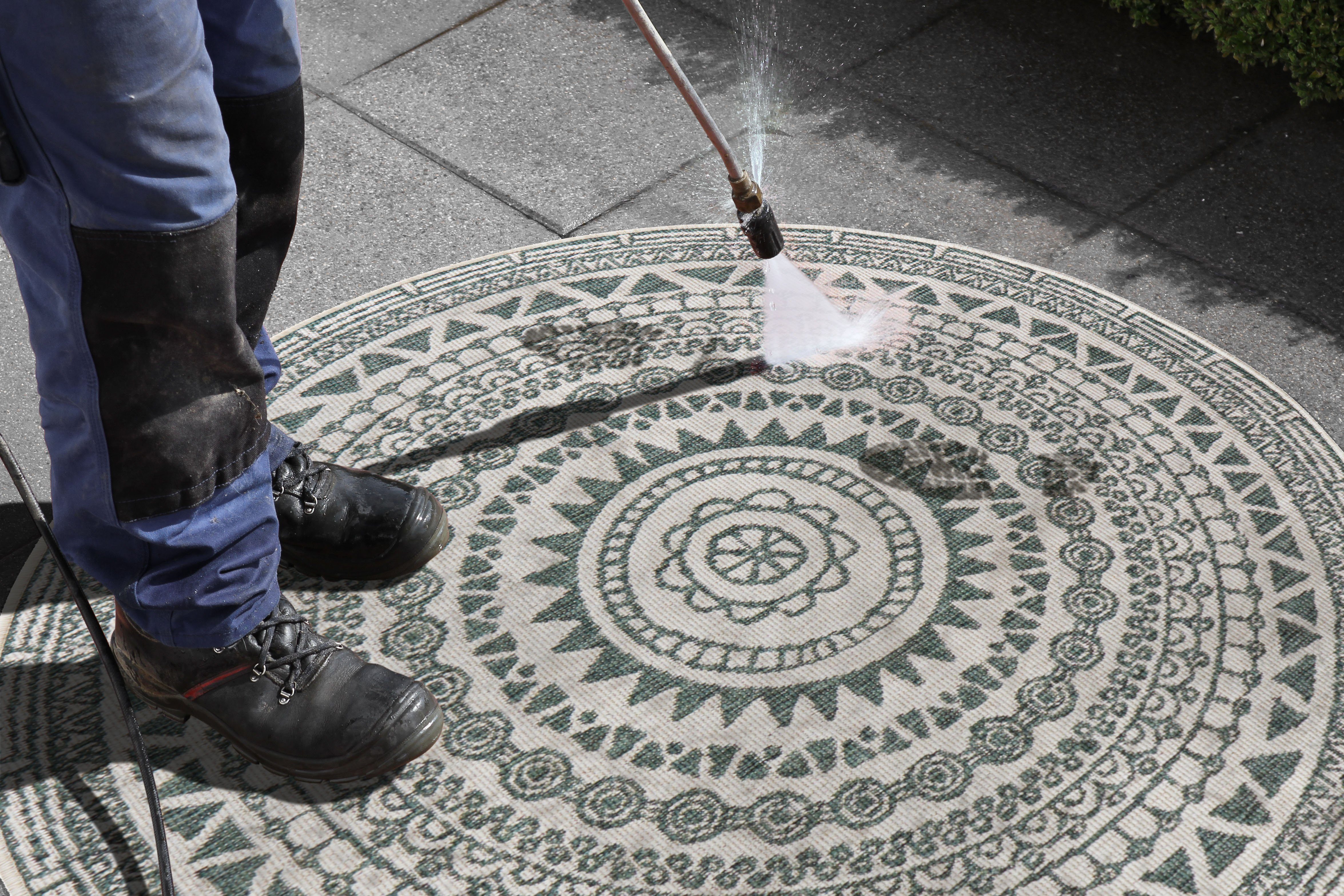 NORTHRUGS Vloerkleed Coron Geschikt voor binnen en buiten, weerbestendig, balkon, tuin, woonkamer, waterbestendig