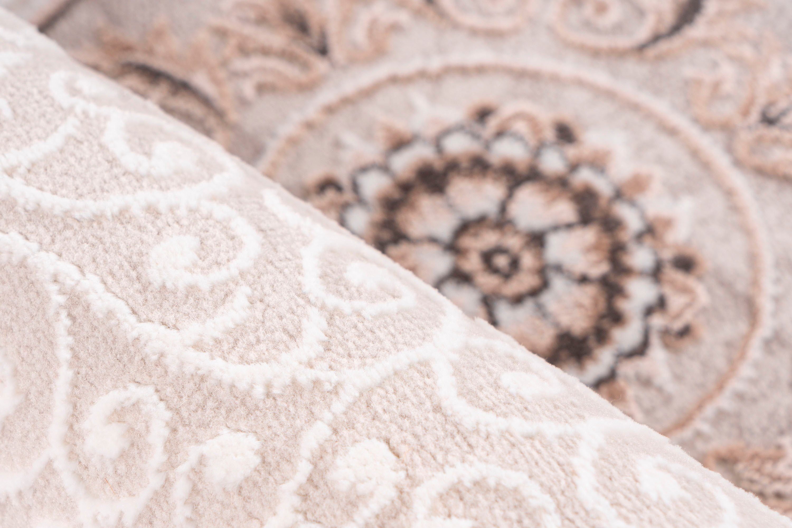 calo-deluxe Vloerkleed Miran 825 Vintage-design, met franje, woonkamer