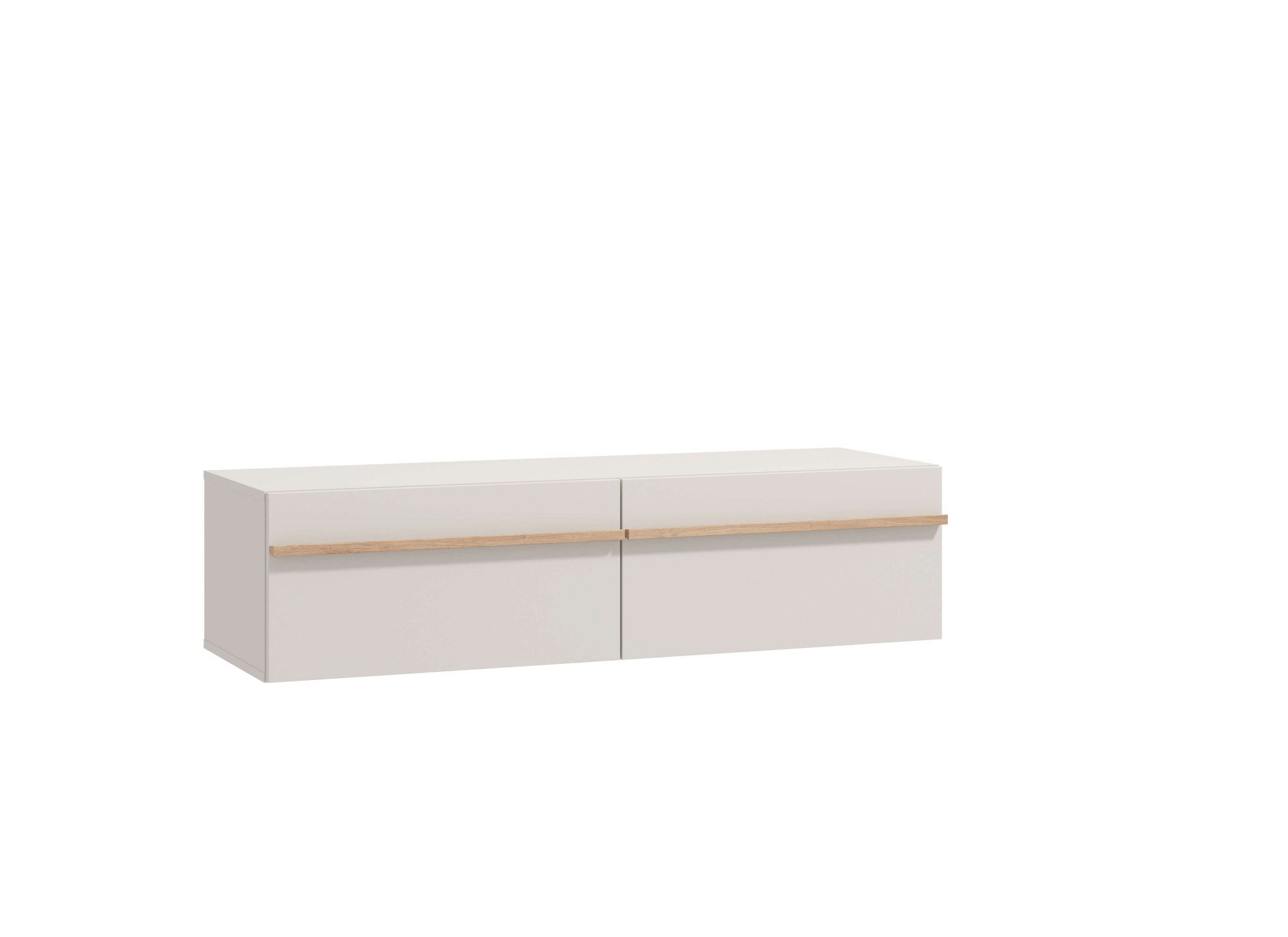 INOSIGN Tv-meubel Arles TV-kast, Breedte 128 cm, TV-kast, TV-standaard, Wandmontage lowboards wit