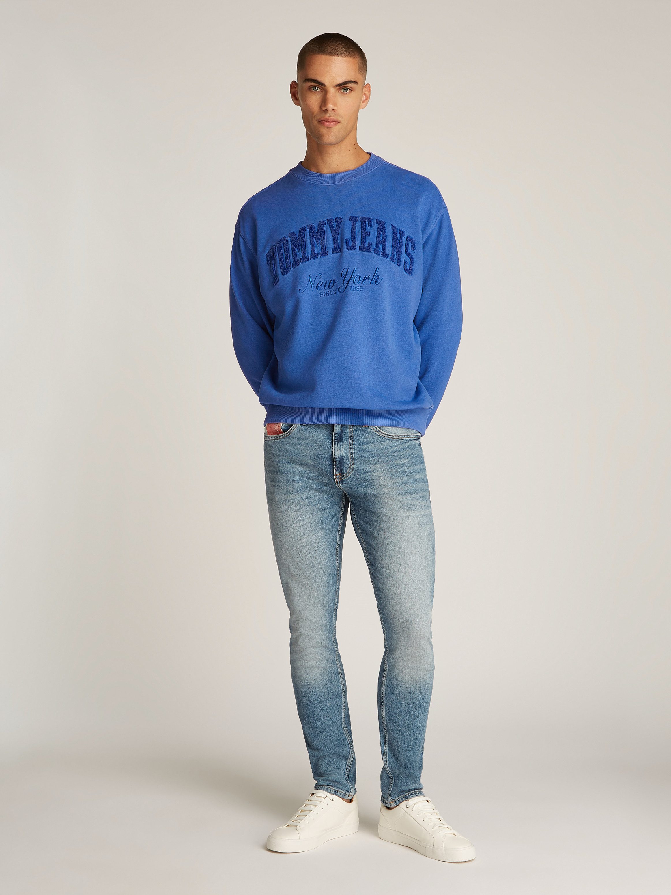 TOMMY JEANS Sweatshirt TJM RLX VINTAGE VARSITY CREW
