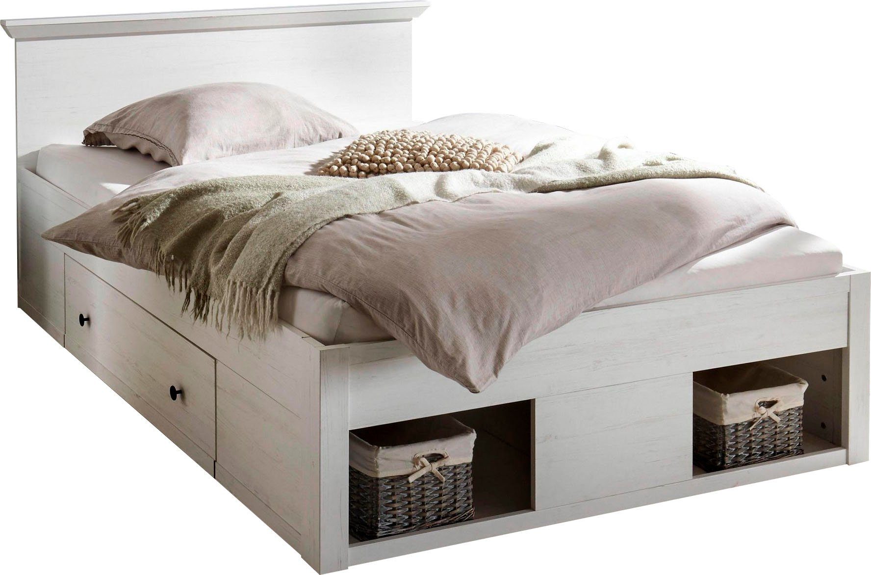 Home affaire Bed California in prachtige rustieke stijl