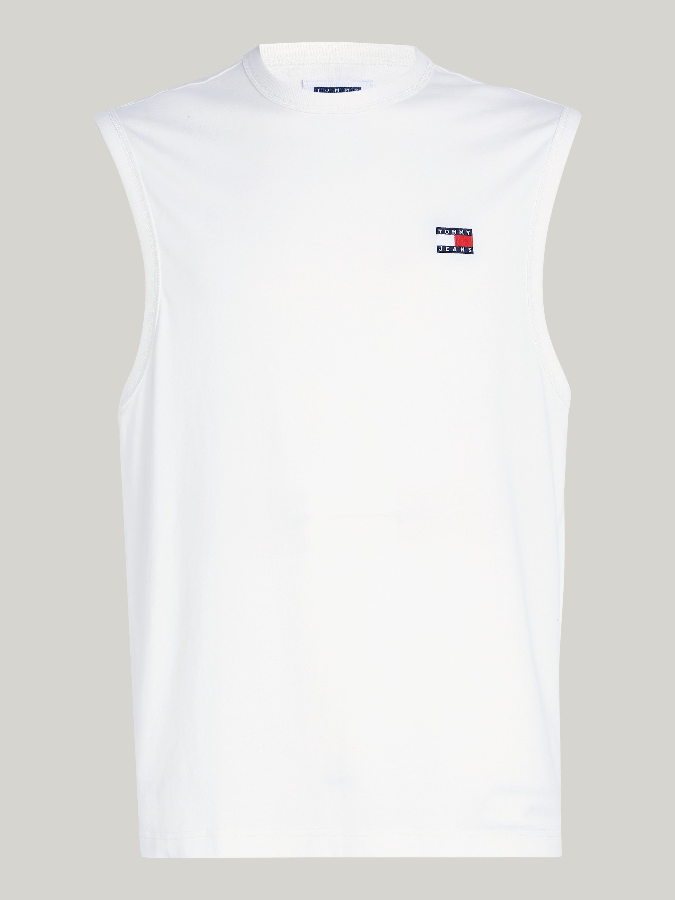TOMMY JEANS Shirt met ronde hals TJM REG BADGE TANK TOP EXT