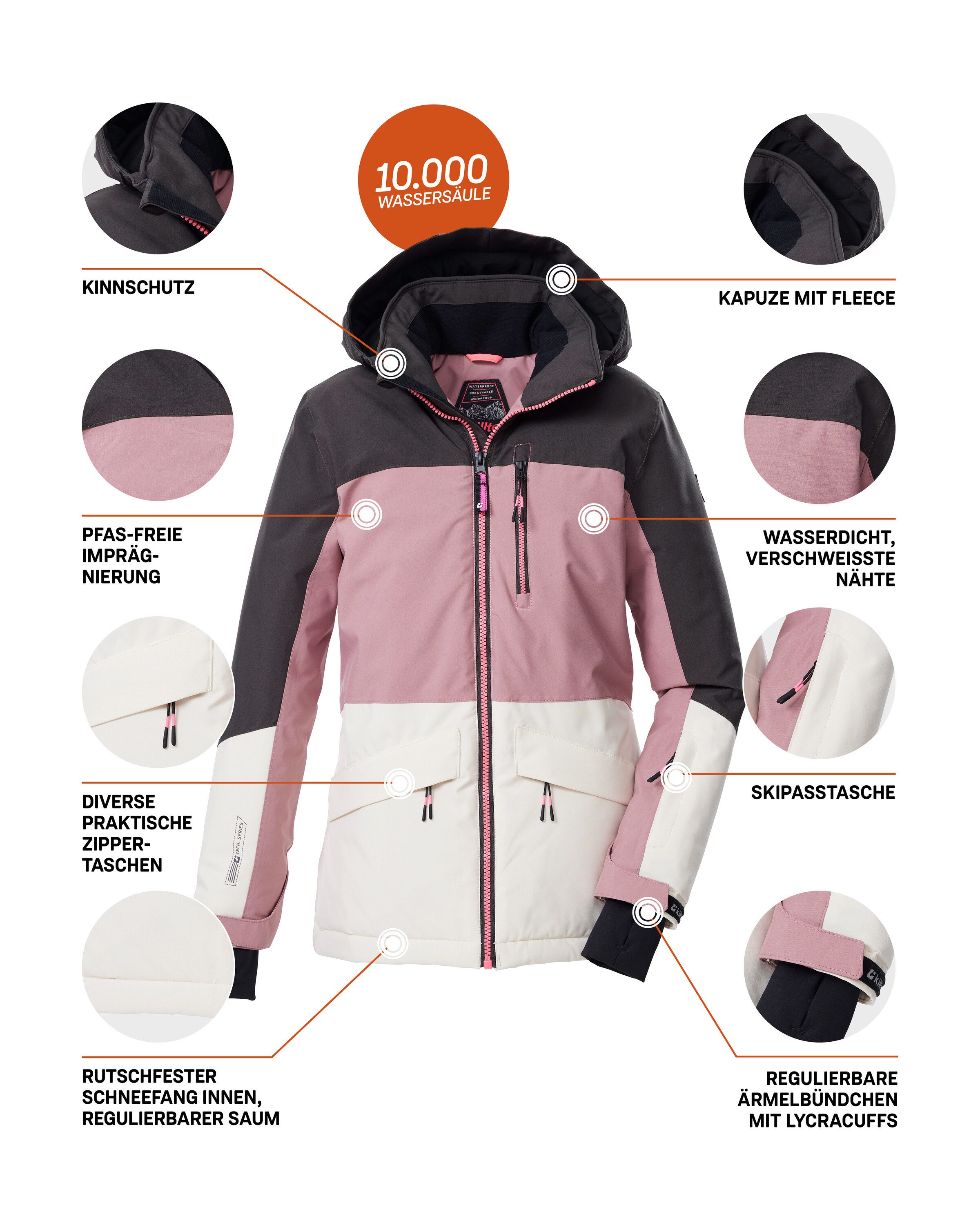 Killtec Ski-jack KSW 208 GRLS SKI JCKT