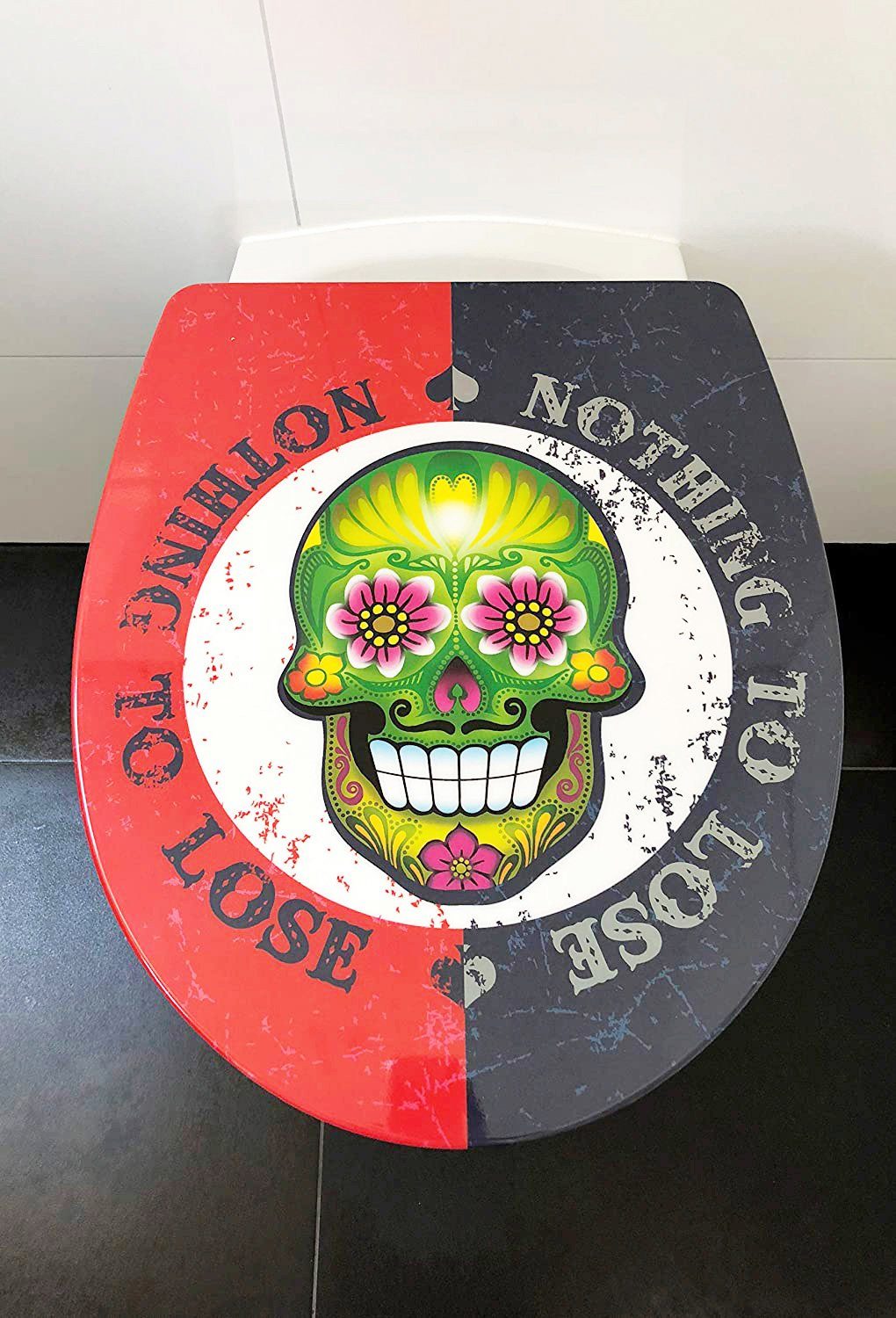 ADOB Toiletzitting Nothing to loose Soft-closemechanisme, voor het schoonmaken met één druk op de knop afneembaar