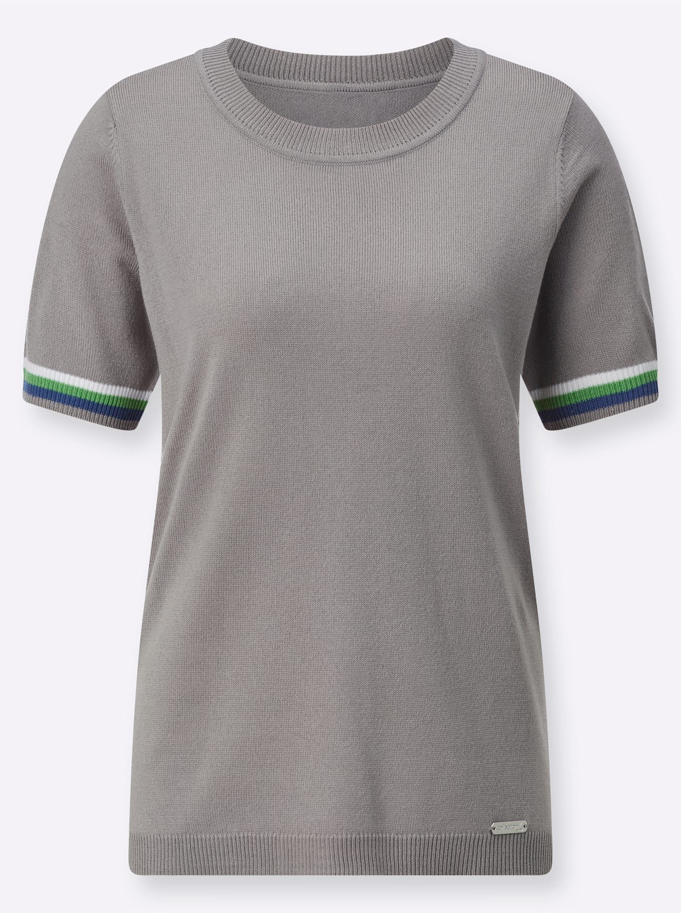 Casual Looks Trui met korte mouwen Trui met ronde hals