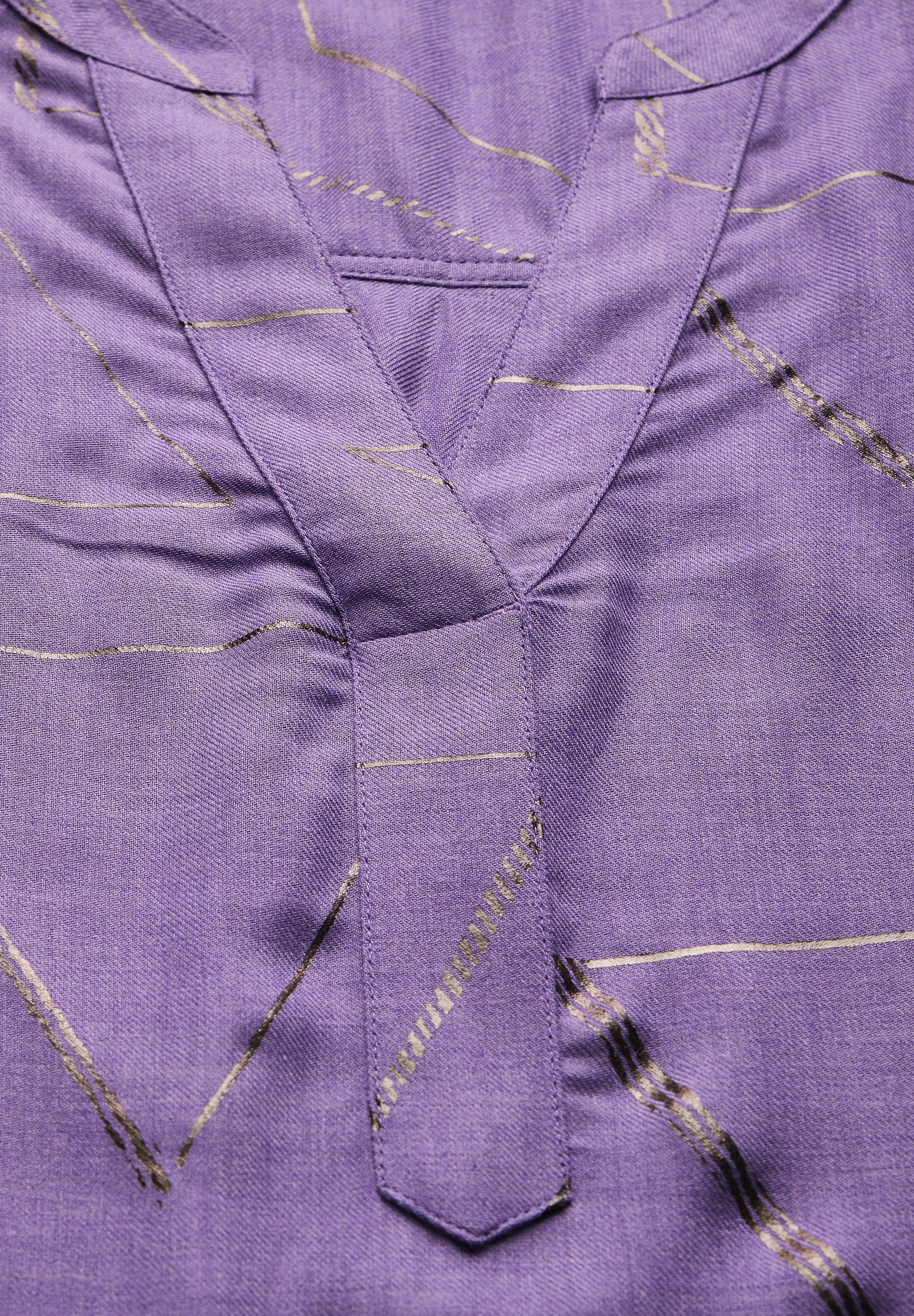 Cecil Blouse met lange mouwen met folieprint