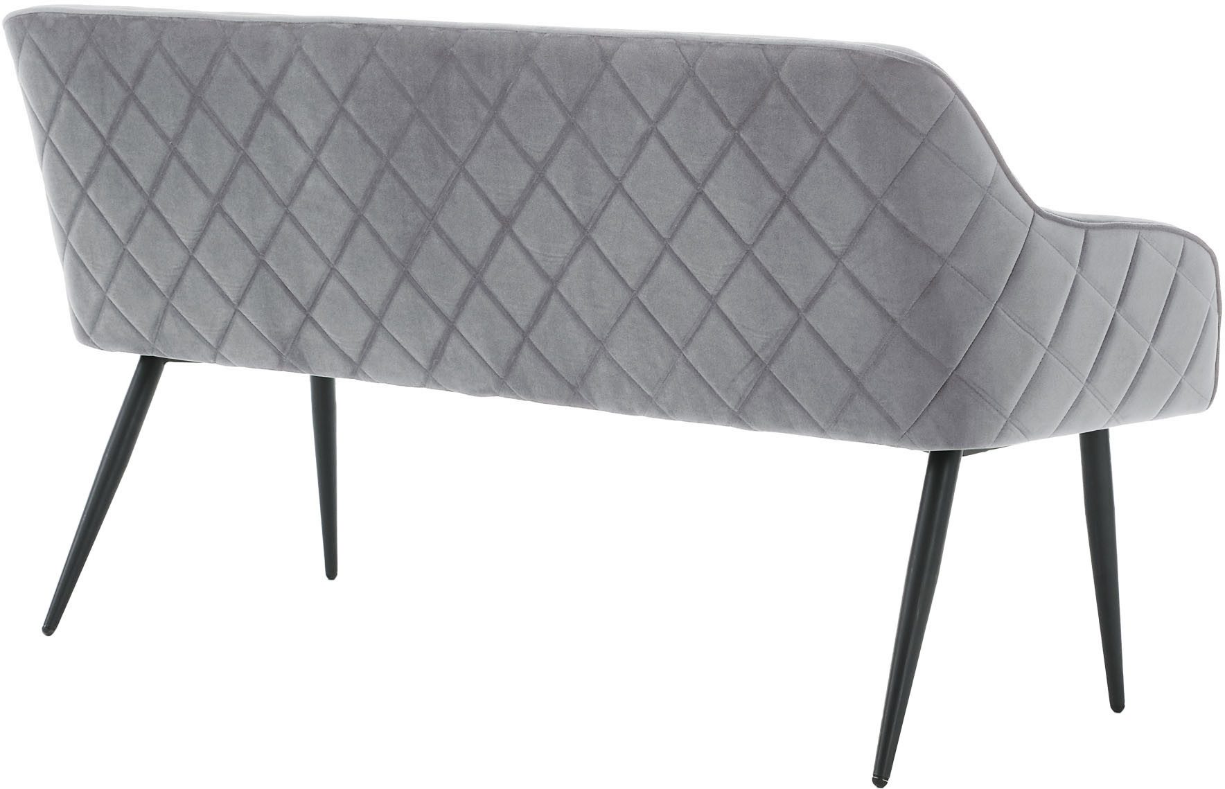 SalesFever Eethoek Rugvlak met ingewikkelde ruitstepping (set, 6-delig)