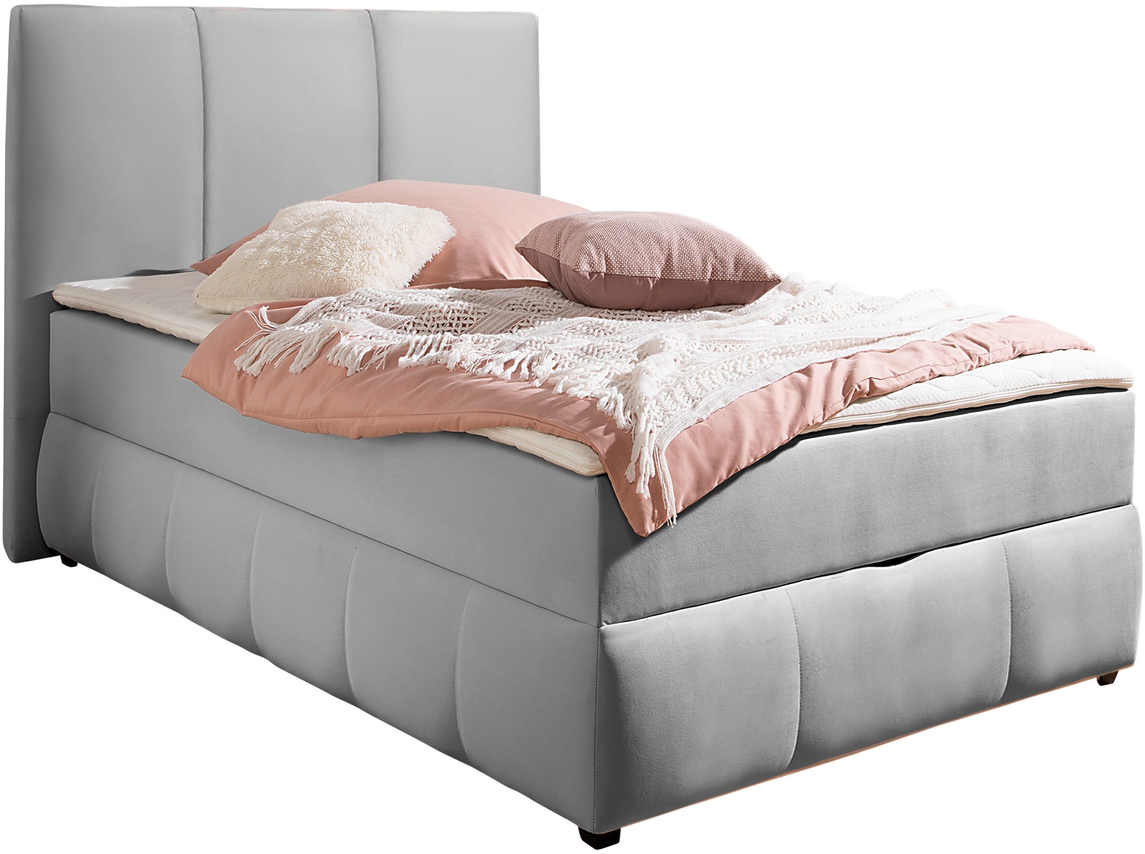 INOSIGN Boxspring Hartley Inclusief bedlade & topper, kiesbaar in H2, H3 of H4