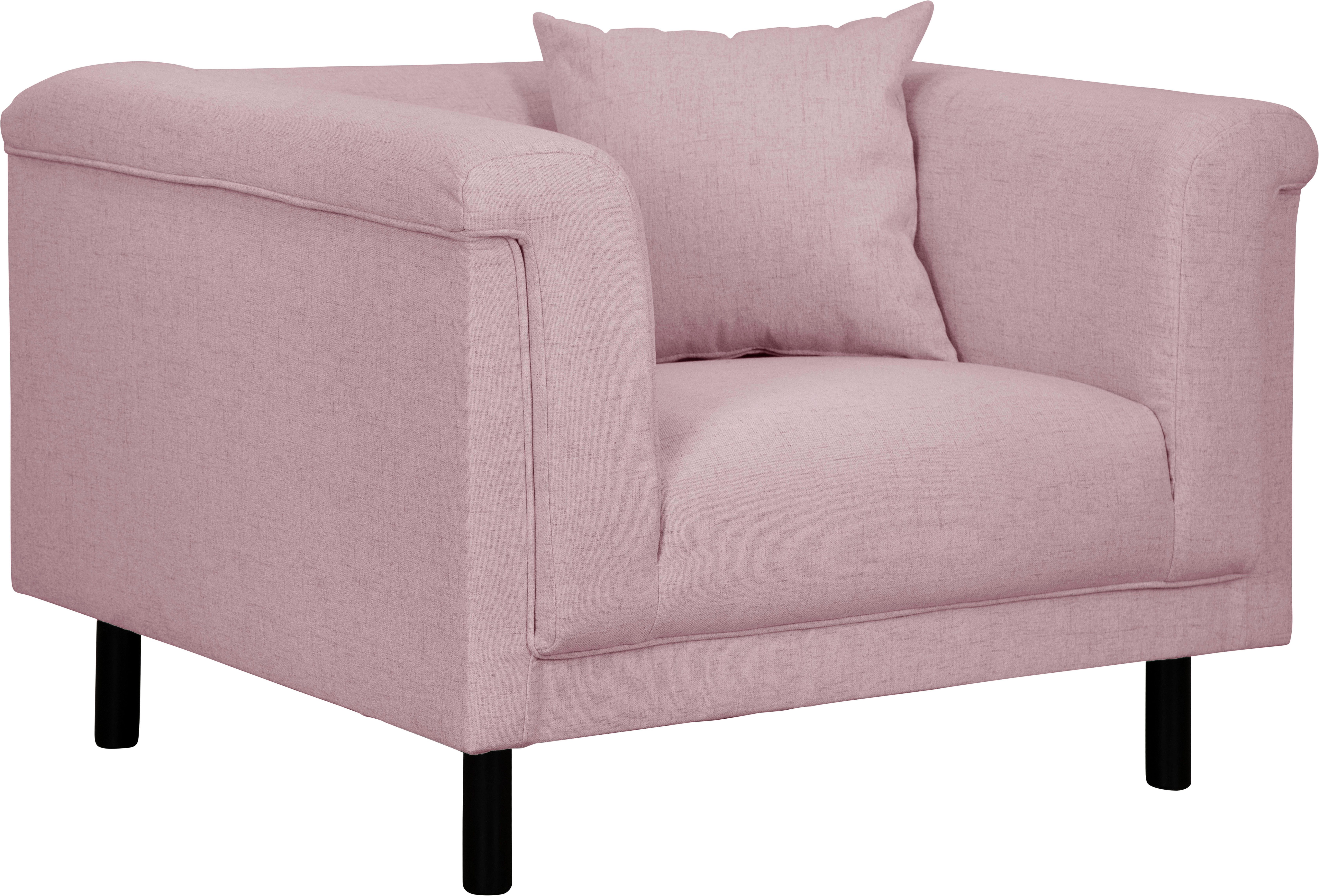 INOSIGN Fauteuil AGNIA BxDxH: 100x85x71 cm incl. sierkussens, ook in cord en bouclé
