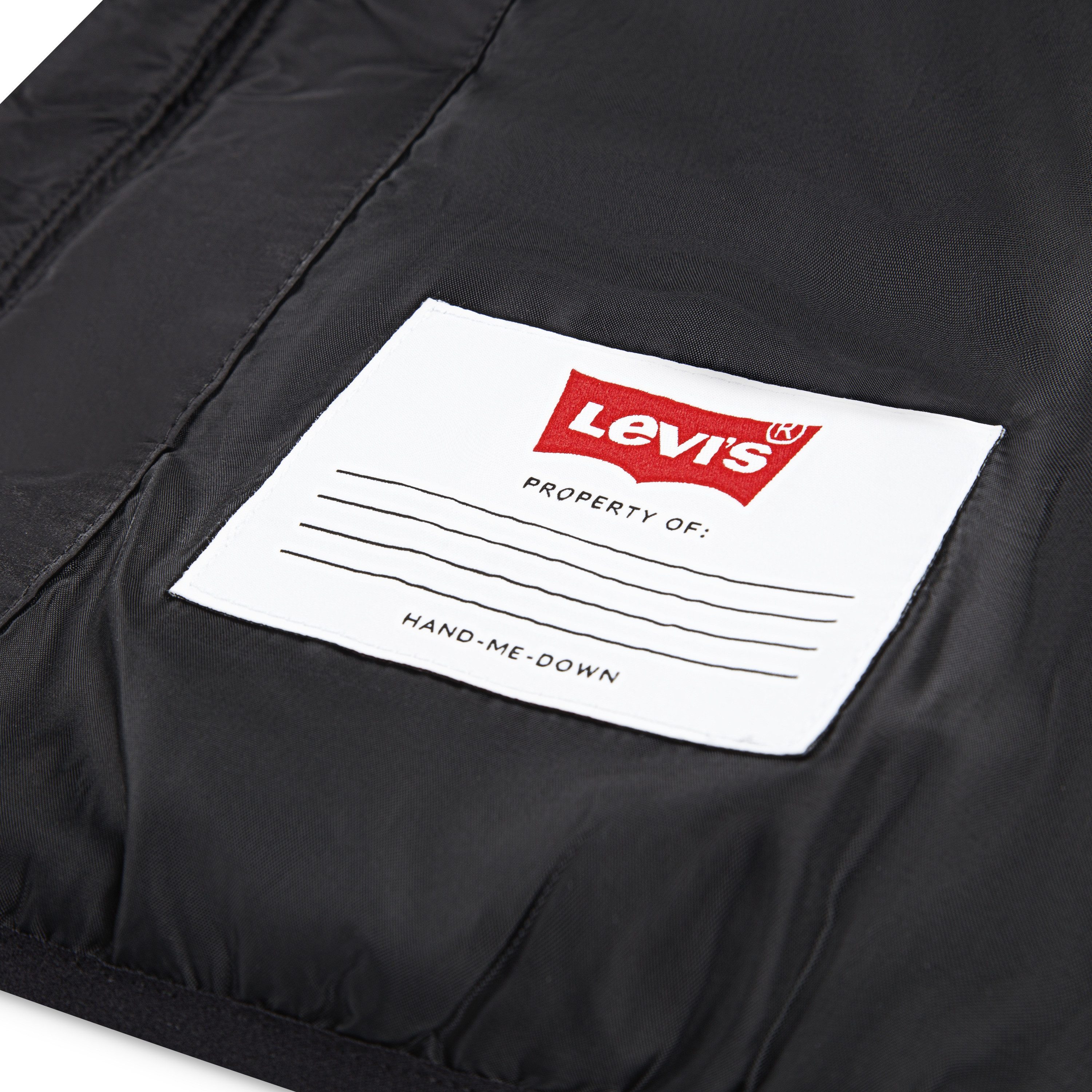 Levi's Kidswear Gewatteerde jas LVB SHERPA LINED MDWT PU