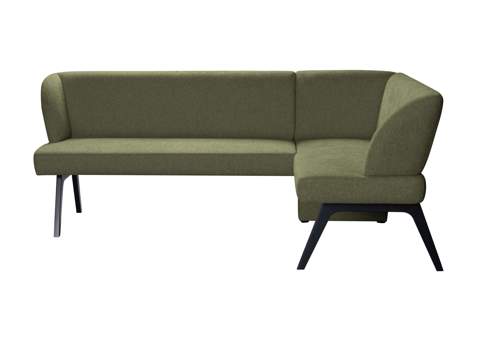 Home affaire Hoekbank Aretha keukenbank, kussenbank, eettafelbank, breedte 215 cm Moderne bank in mooie kleuren, nosagvering, aantal zitplaatsen: 5