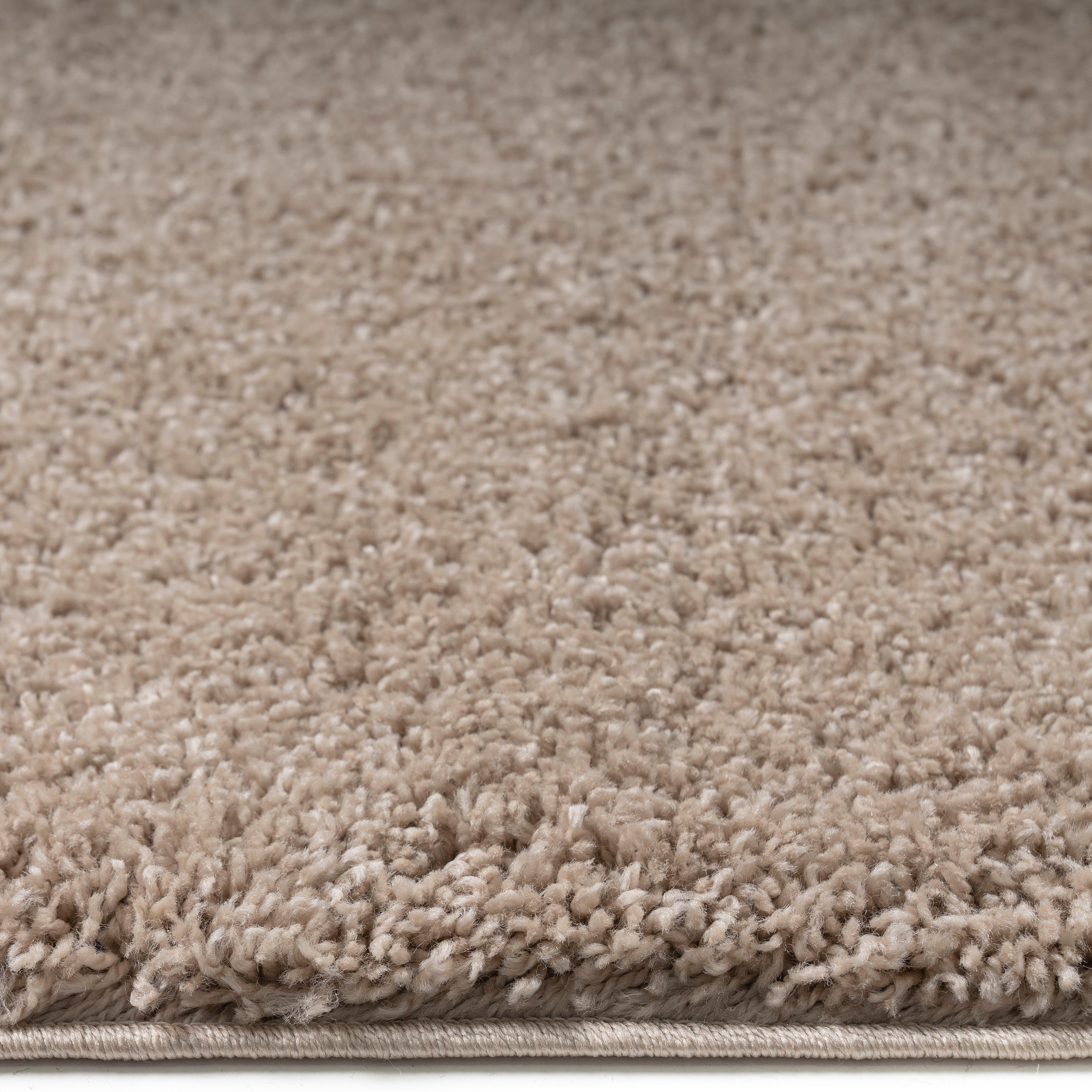my home Hoogpolig vloerkleed Shaggy 30 Tapijt, uni kleuren, bijzonder zacht en knuffelig, klantenfavoriet