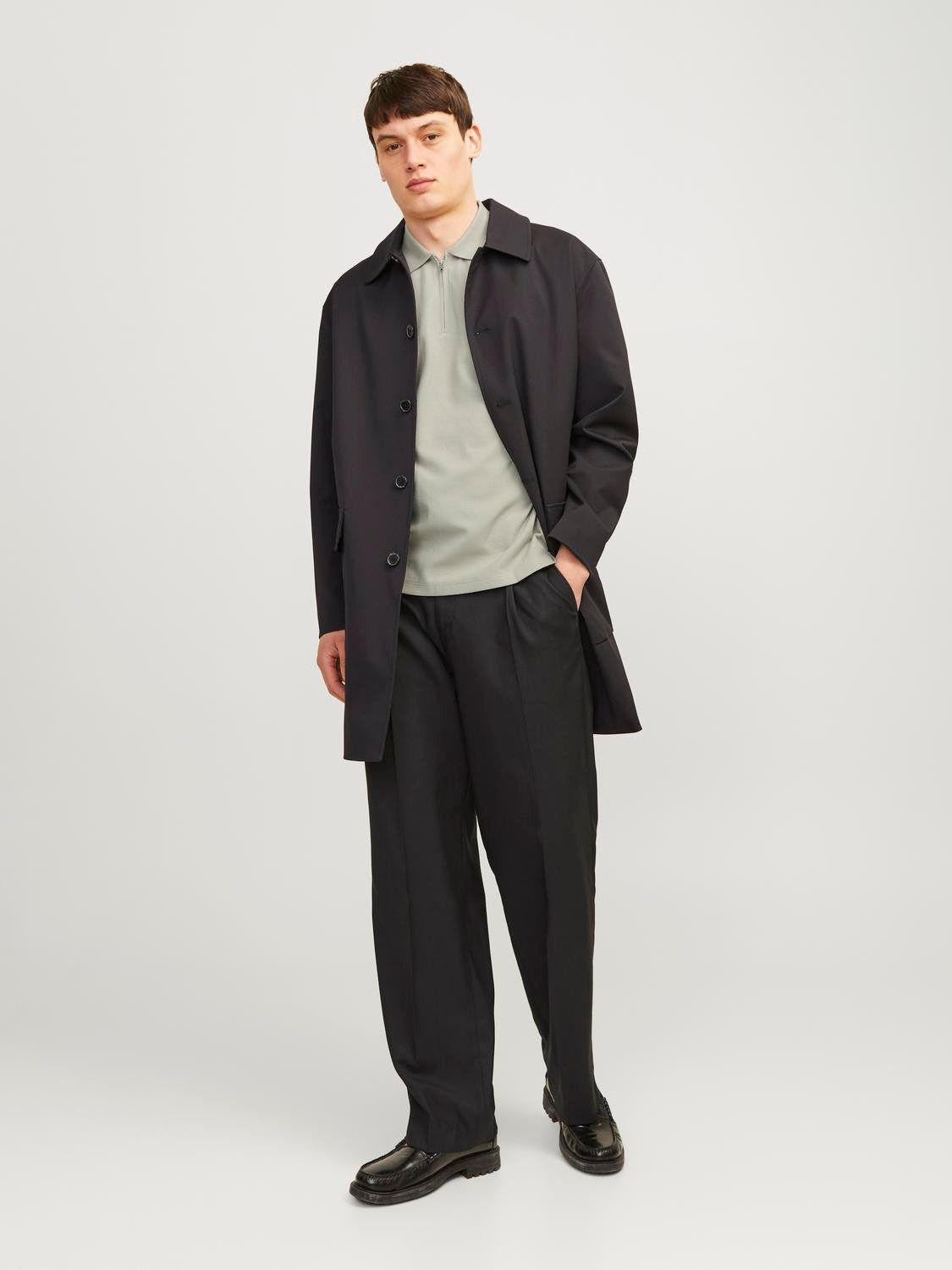 Jack & Jones Poloshirt JPRCCJOHNNY HALF ZIP SS POLO SN
