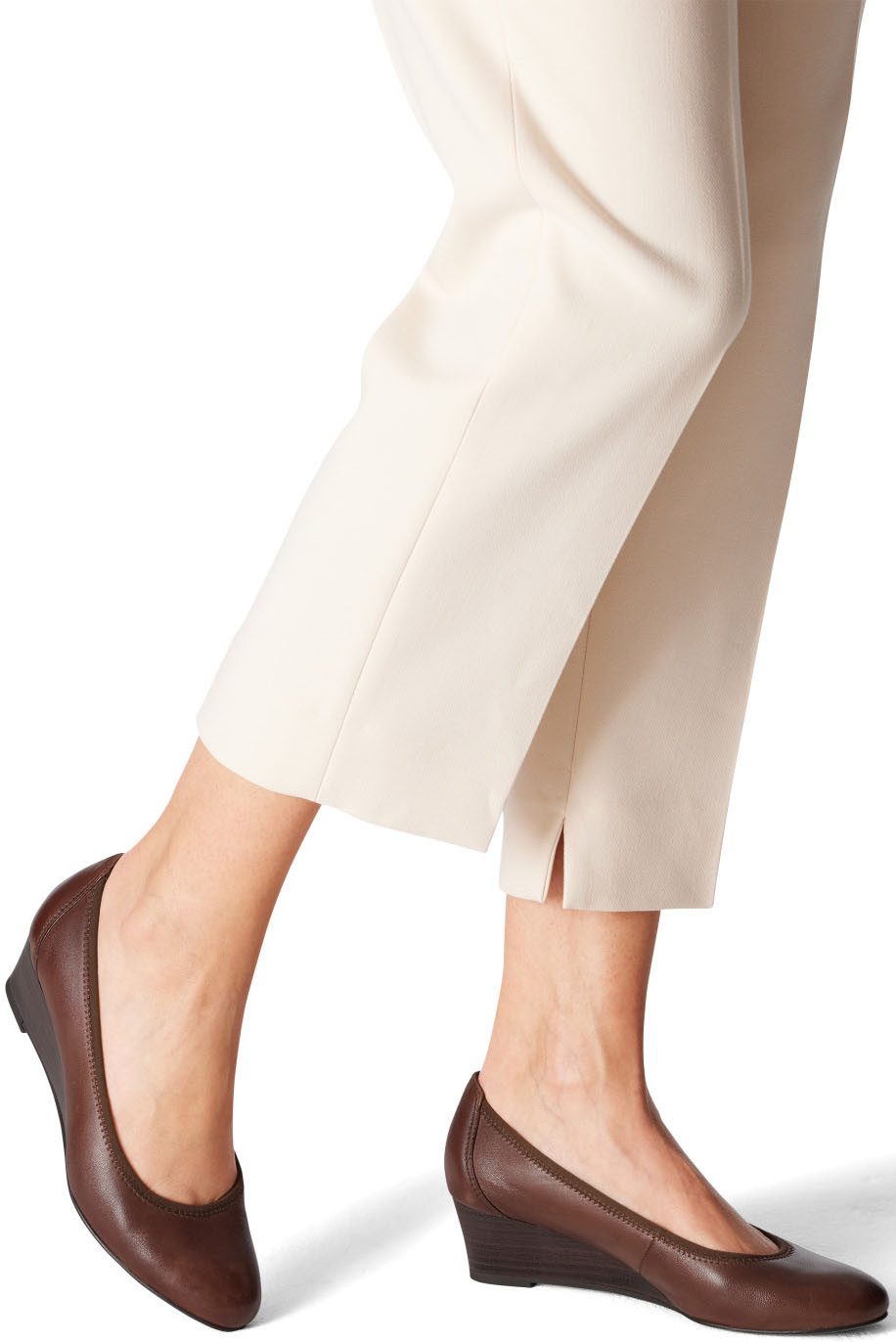 Tamaris Pumps , sleehak, lage schoen, instapschoen met comfortabele elastische afwerking