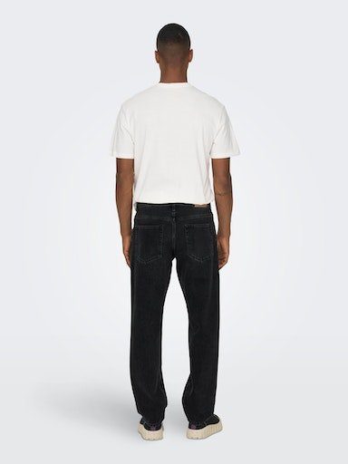 ONLY & SONS Regular fit jeans ONSEDGE STRAIGHT BROMO 0017 DOT DNM NOOS
