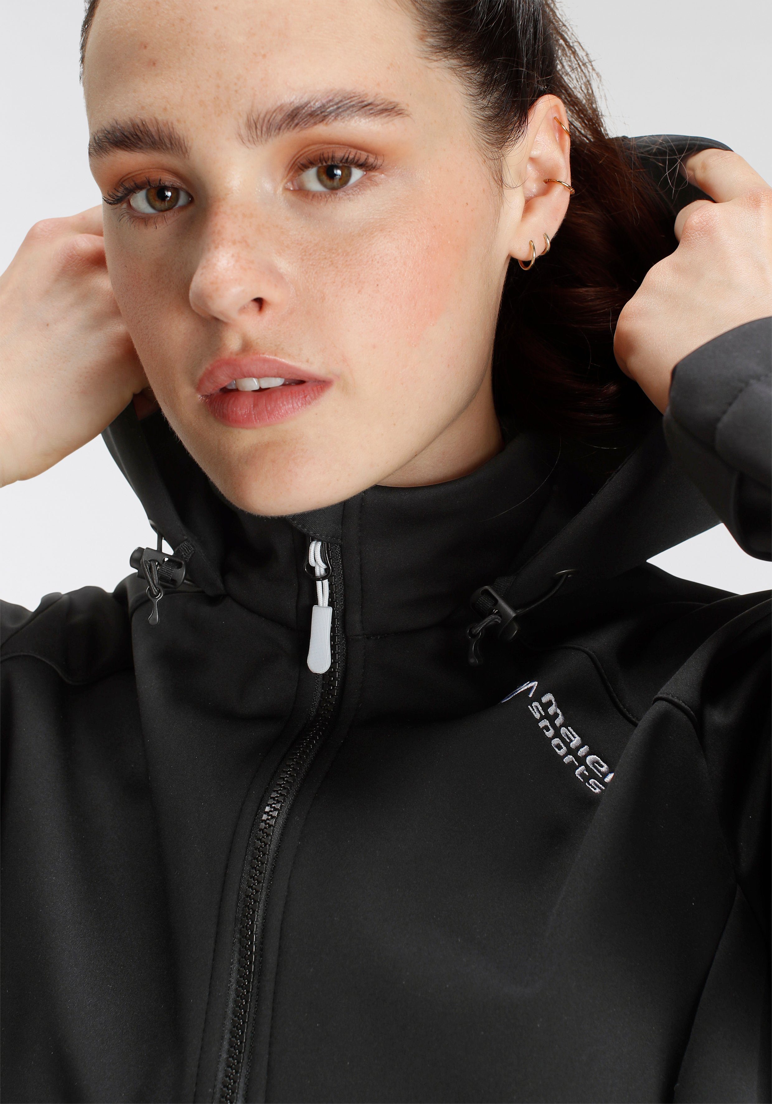 Maier Sports Softshell-parka Softshellmantel dames