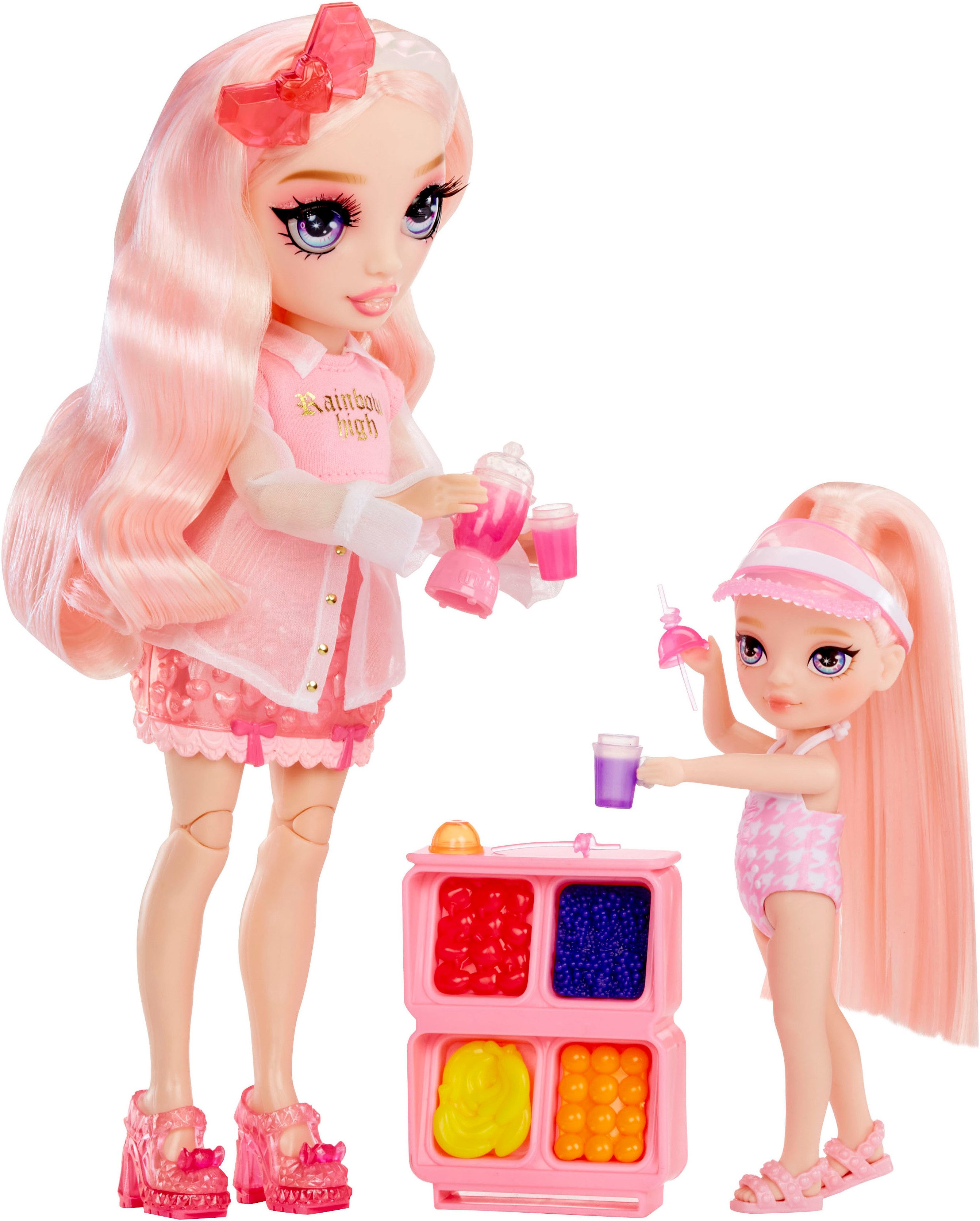 RAINBOW HIGH Mini-pop Rainbow High Little Pool Day with Blush Playset