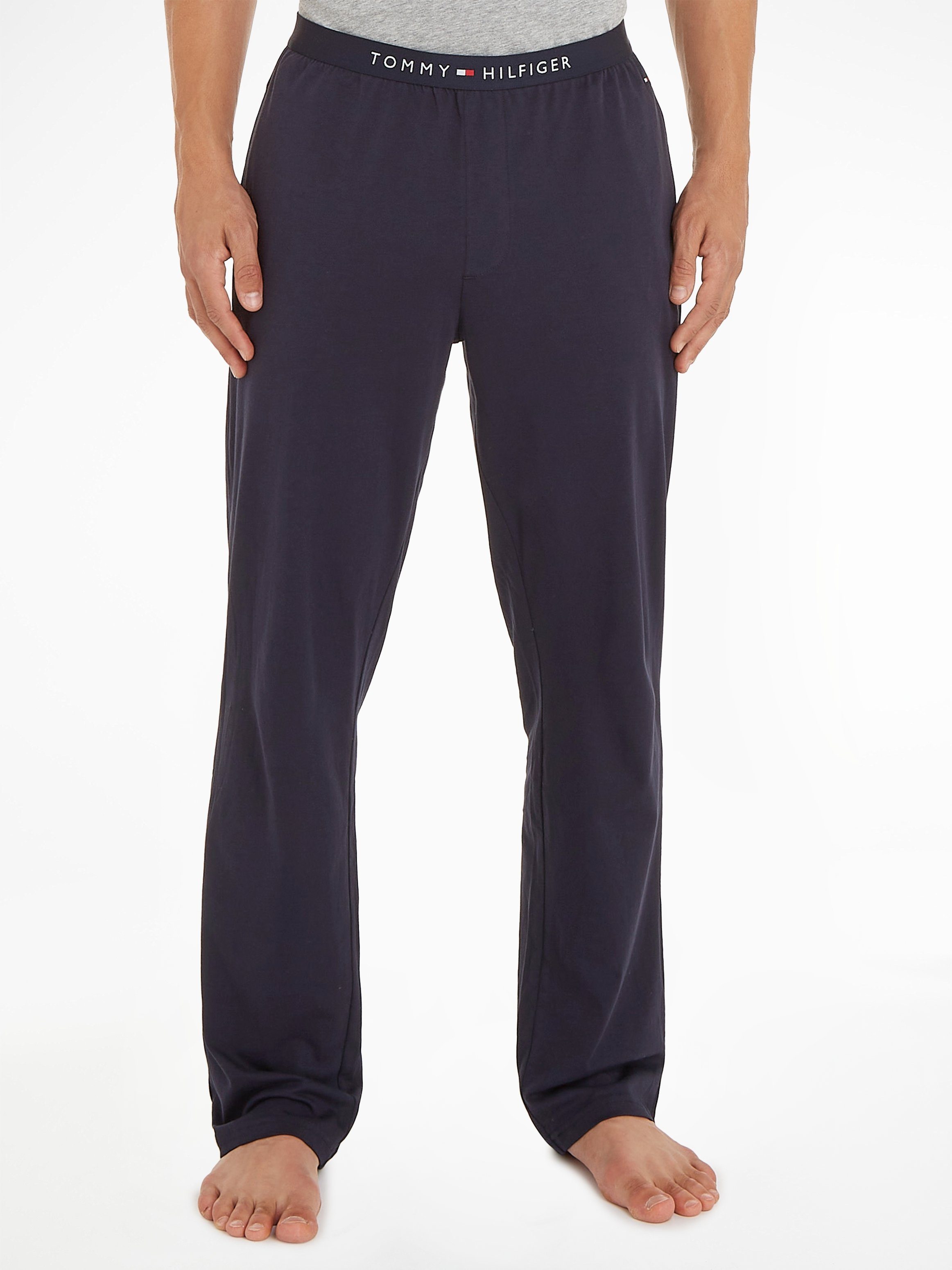 Tommy Hilfiger Underwear Sweatbroek JERSEY PANT met tommy hilfiger opschrift op de taille