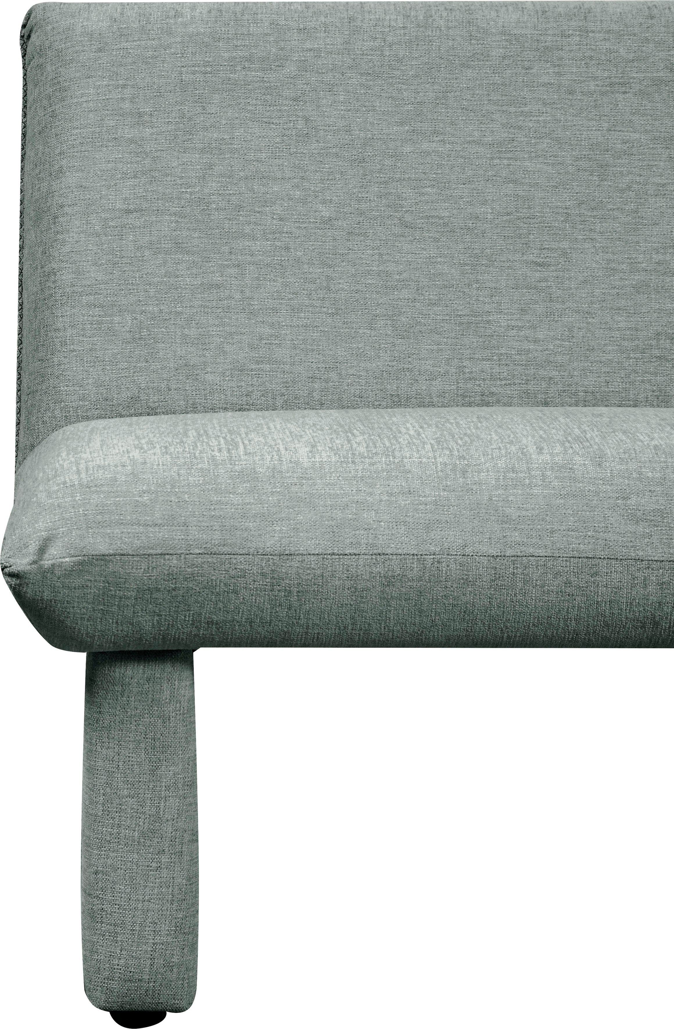 Home affaire Hoekbank Londen met golfvering in de zitting, lange zijde breedte 240 cm