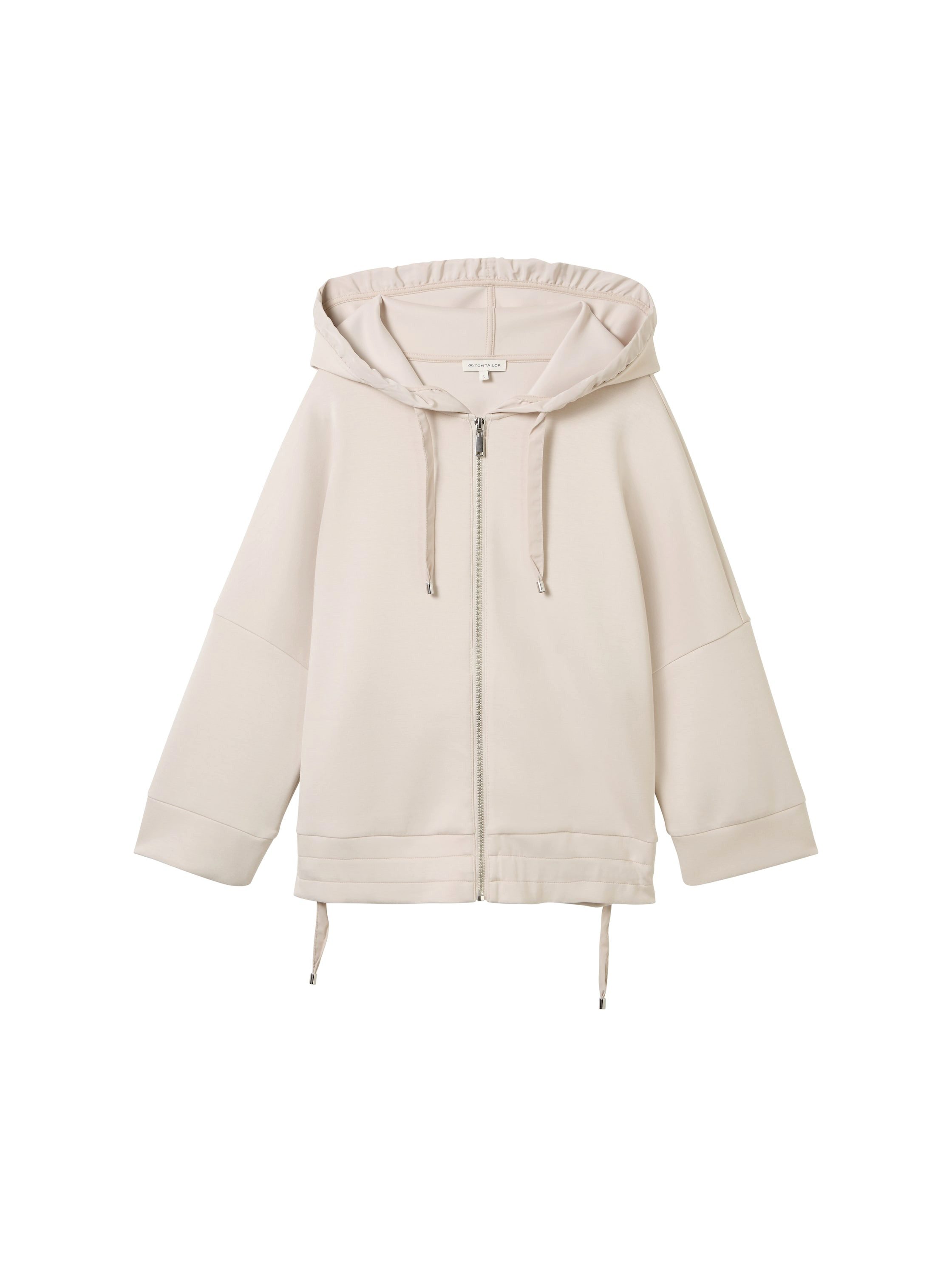 Tom Tailor Oversized sweatjack met capuchon