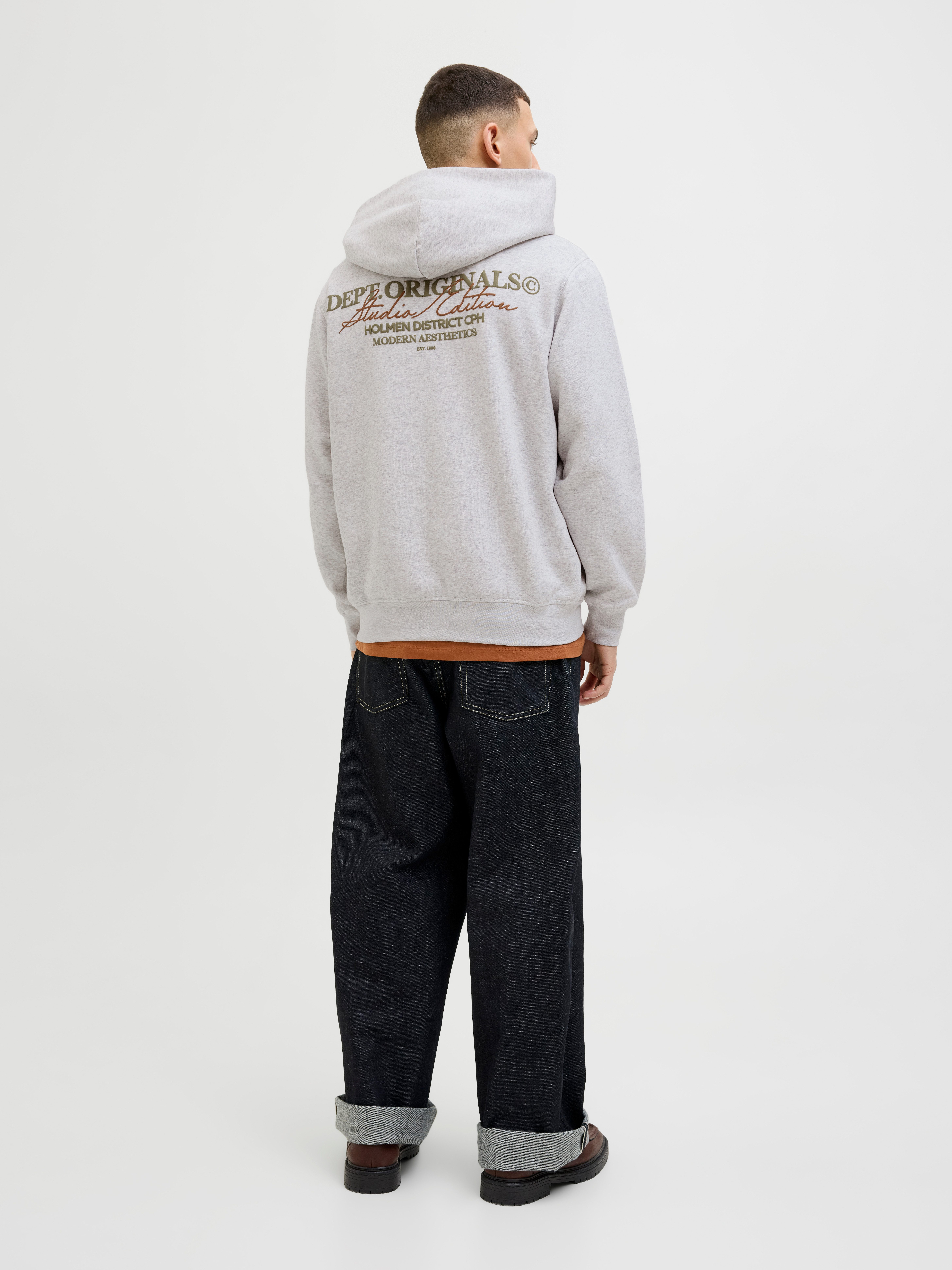 Jack & Jones Hoodie JORISLINGTON BACK SWEAT HOOD SN