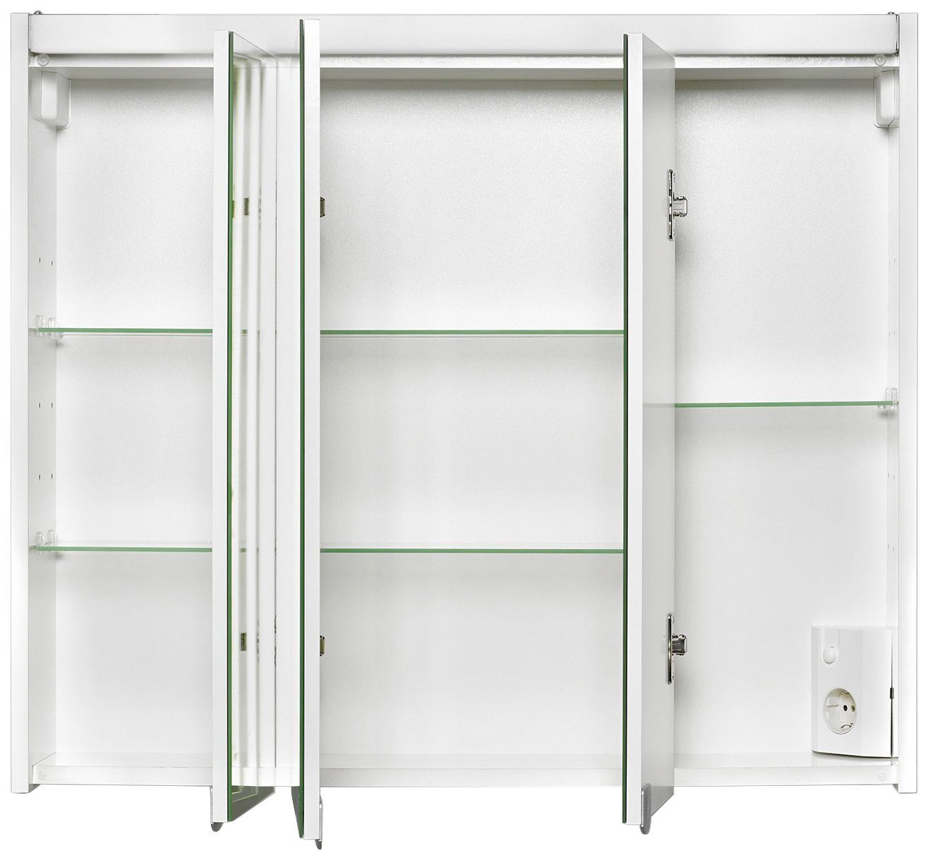 jokey Spiegelkast Sarto III wit, 80 cm breed